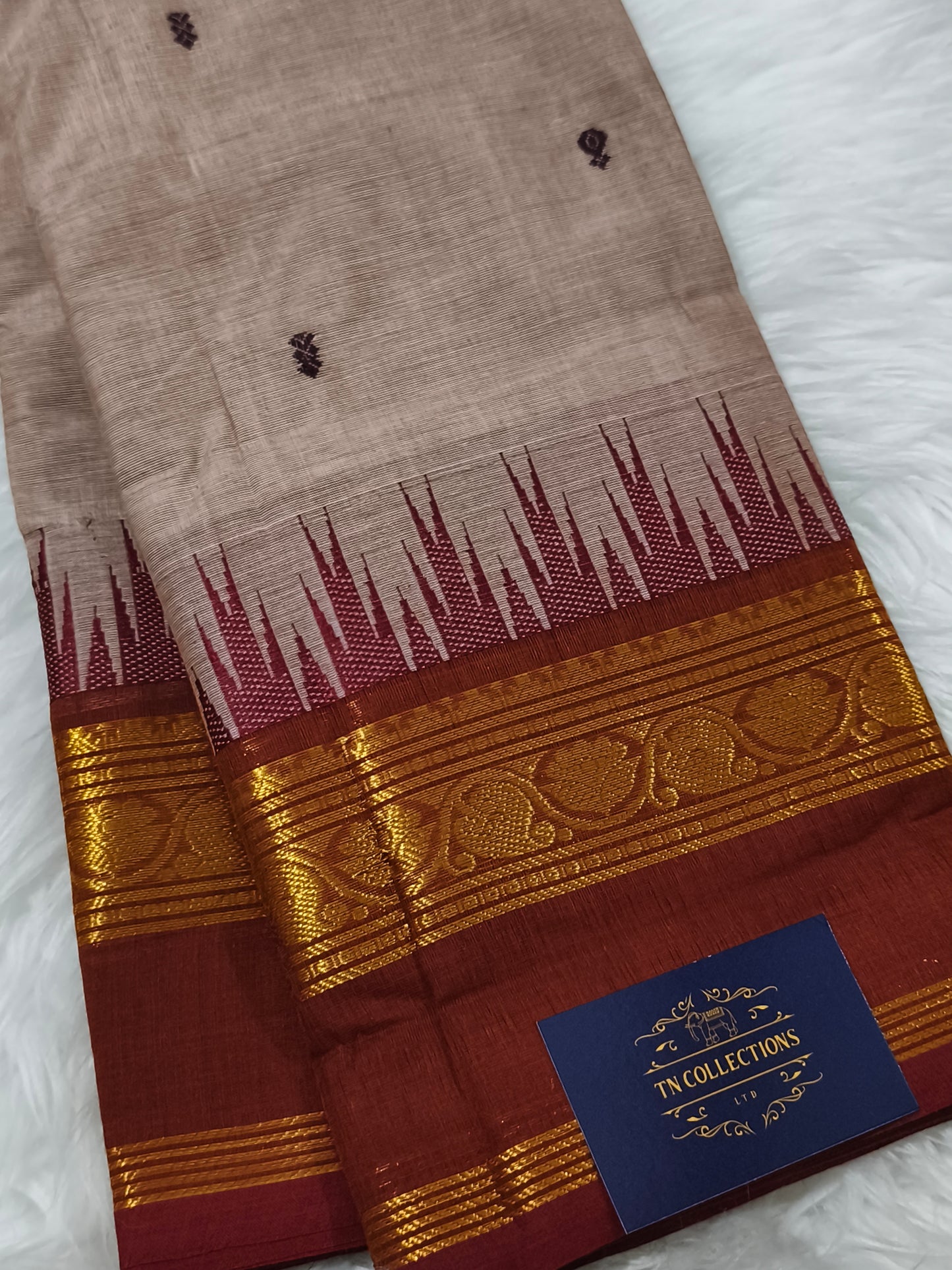 Traditional Pure Kanchi Cotton Saree