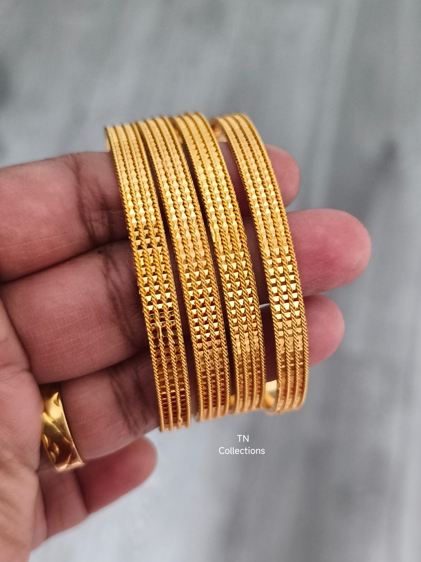 One gram gold plated Bangles Set