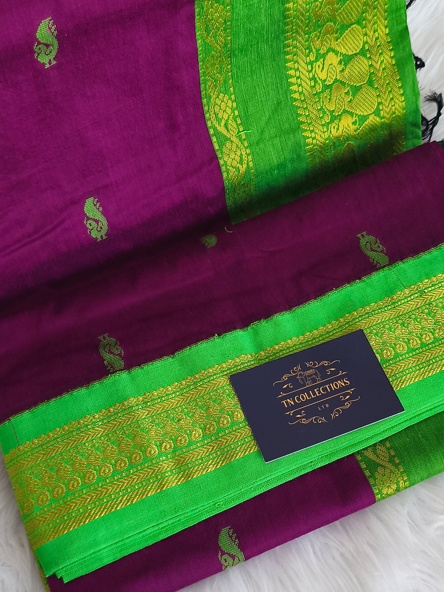 Kalyani Cotton Pattu Saree