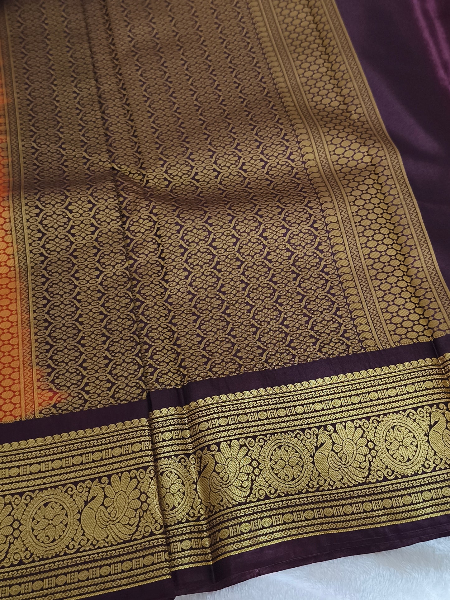 Vintage Premium kanchi Semi Silk Saree
