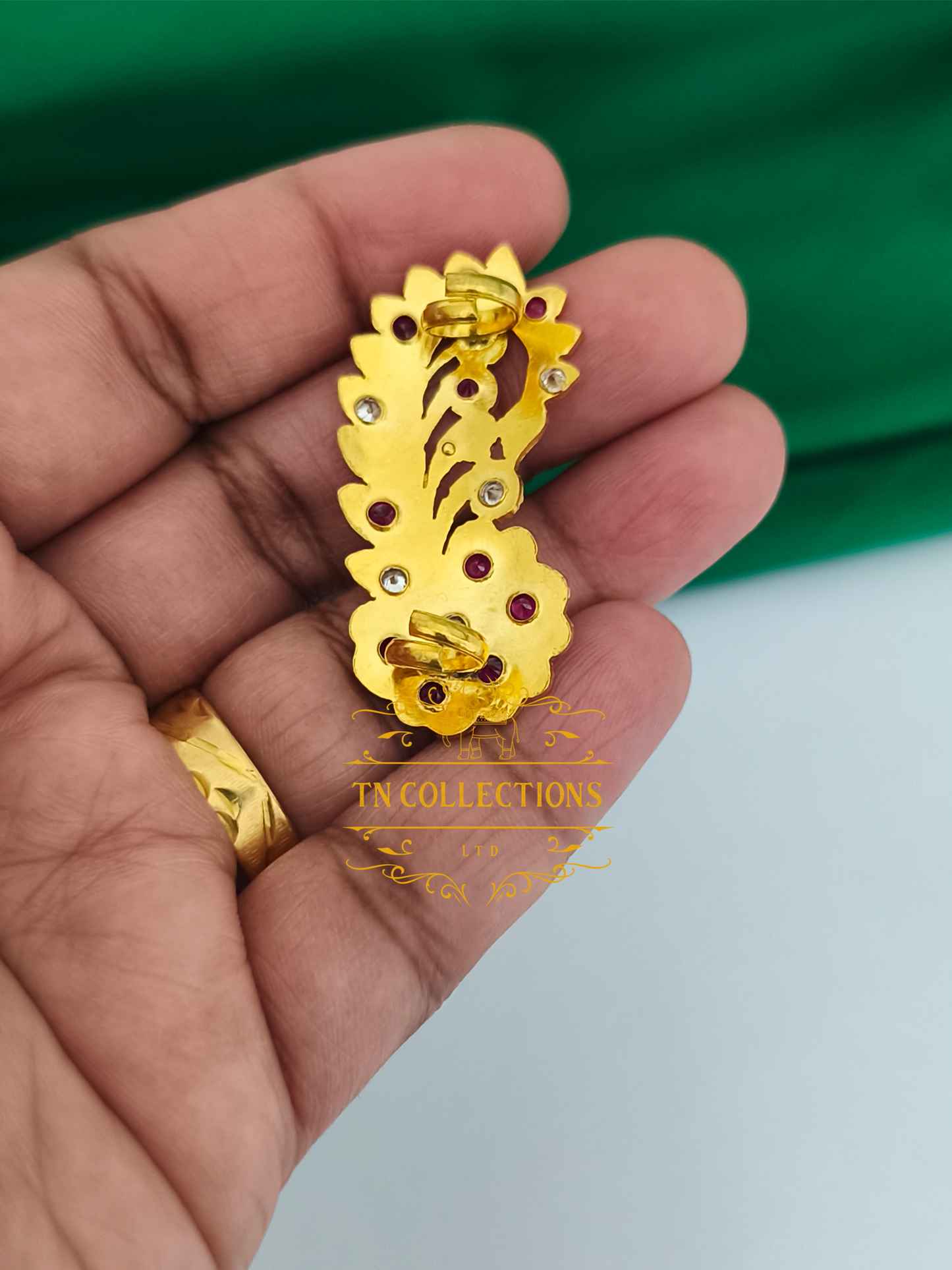 Gold Plated Mugappu for Thalikodi (Brooch)