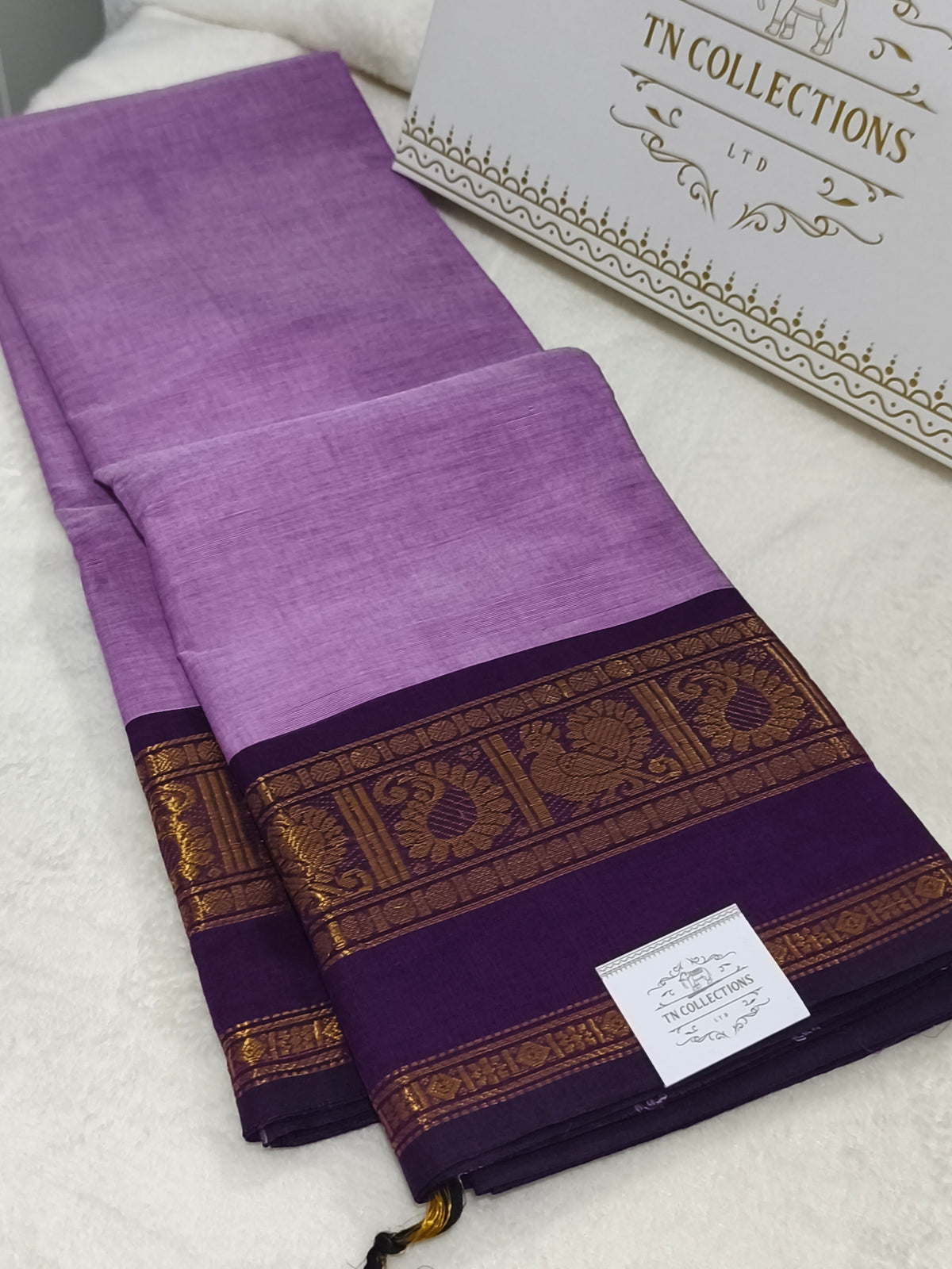 Pure Handloom Kanchi Cotton Saree