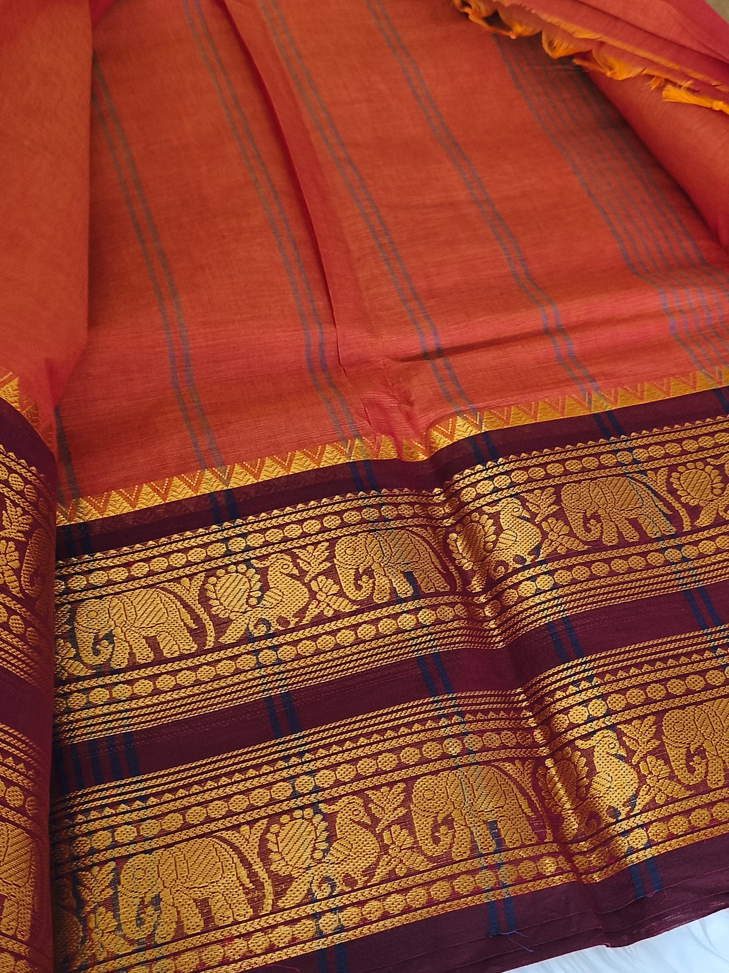 Pure Kanchi Cotton Saree