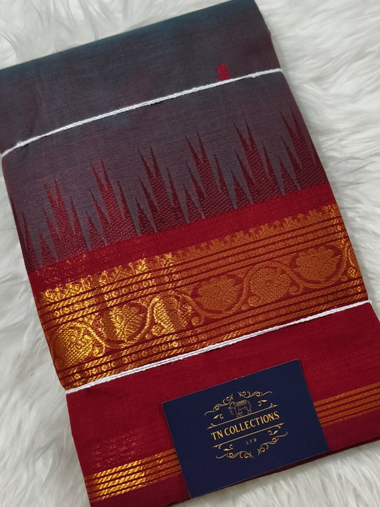 Traditional Pure Kanchi Cotton Saree
