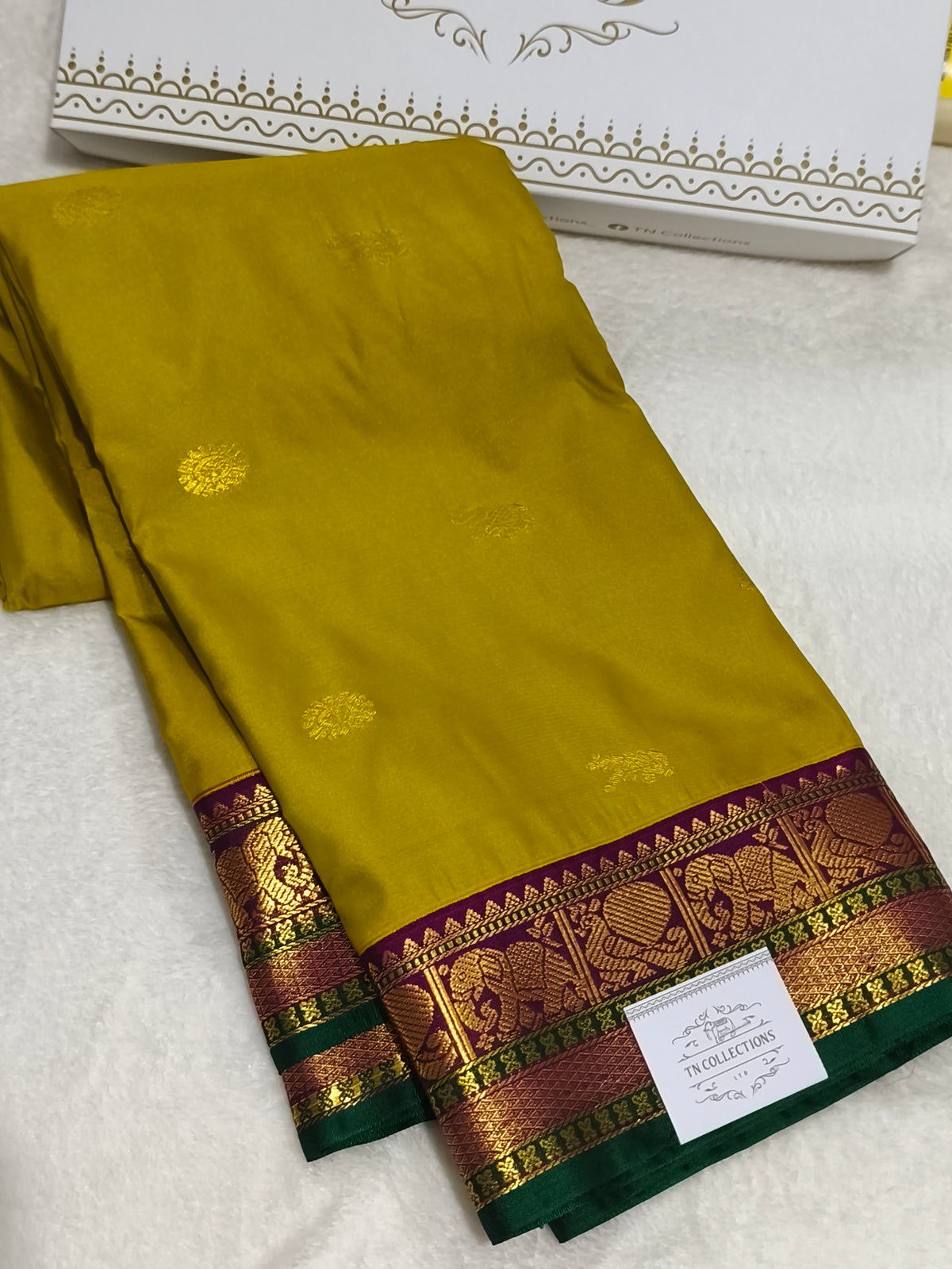 Premium Semi kanchipuram Silk Saree