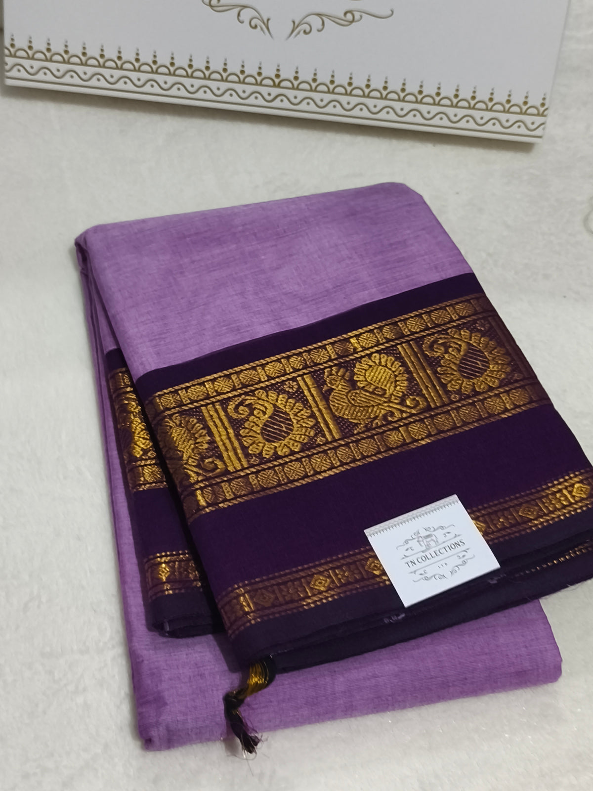 Pure Handloom Kanchi Cotton Saree