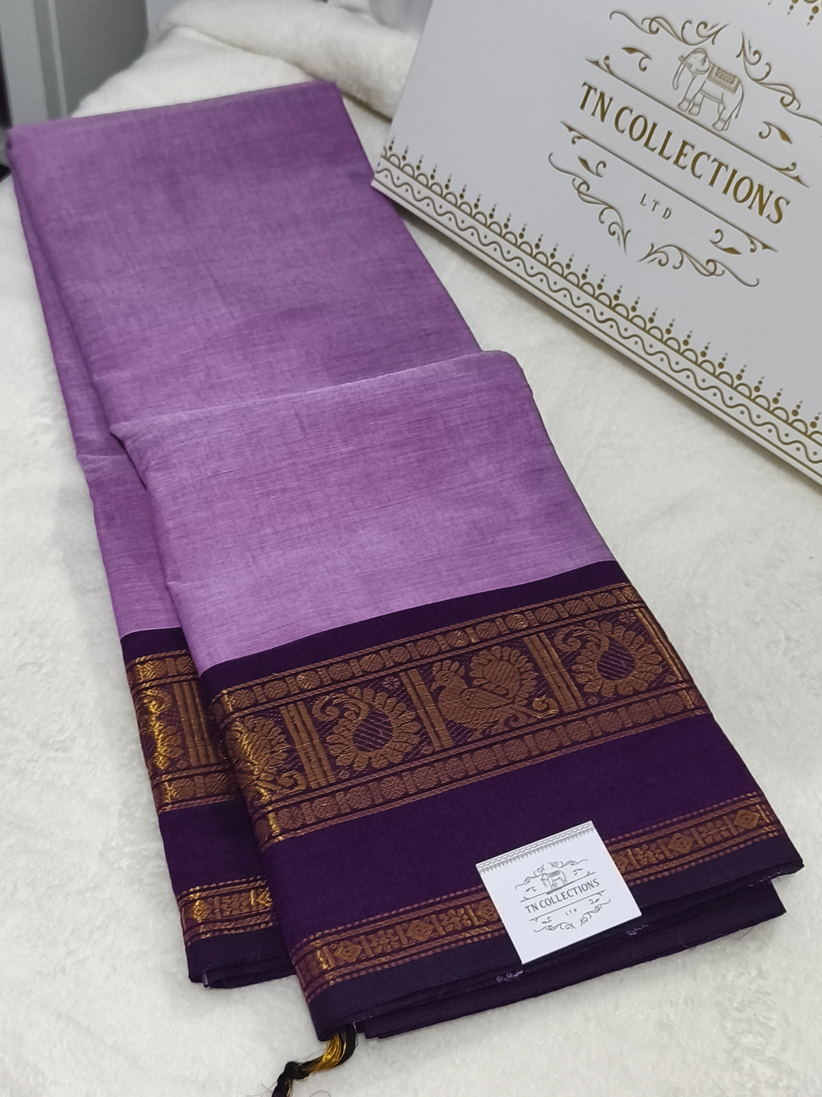 Pure Handloom Kanchi Cotton Saree