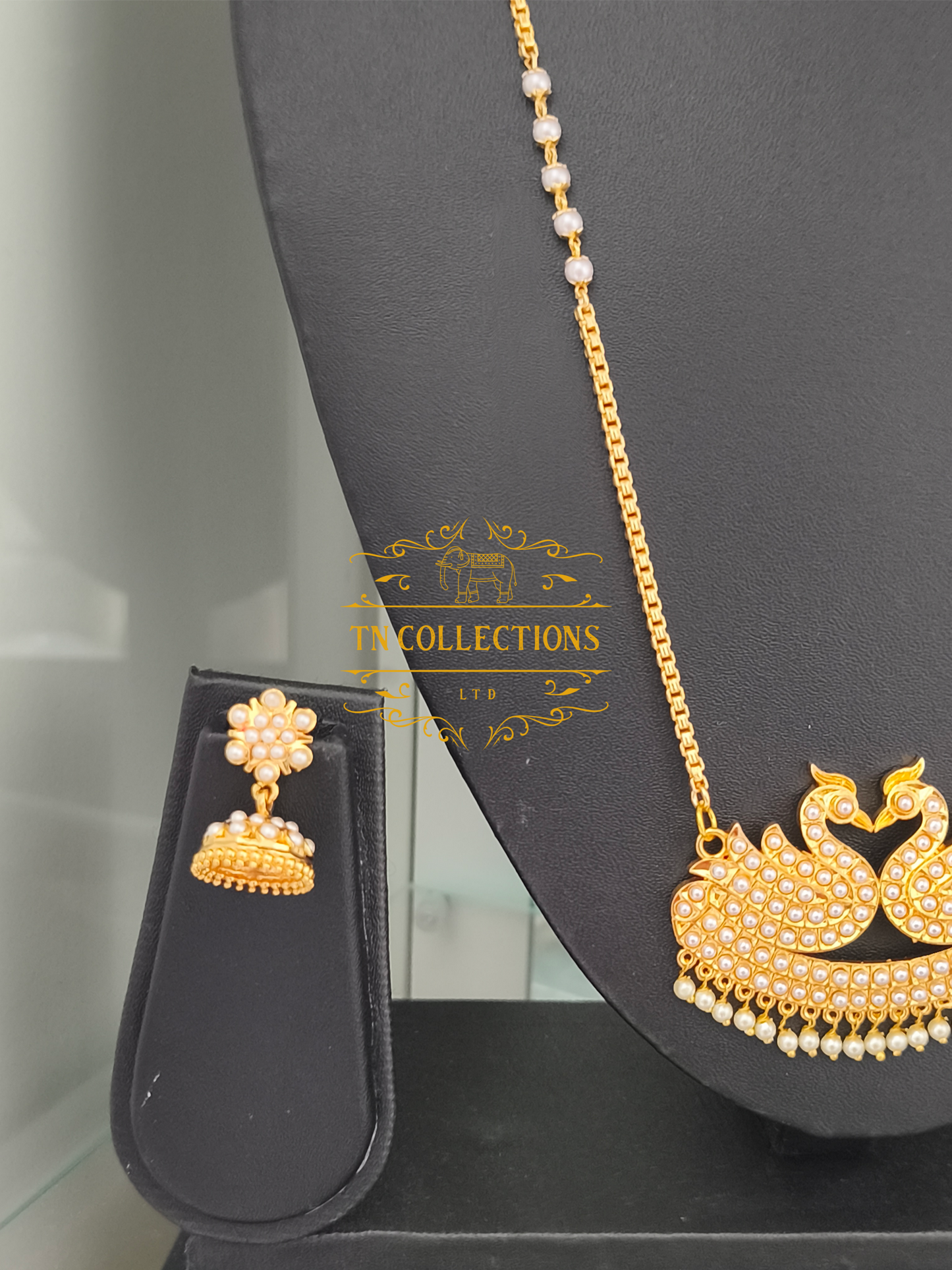 Micro Gold-Plated Trendy semi Bridal Set