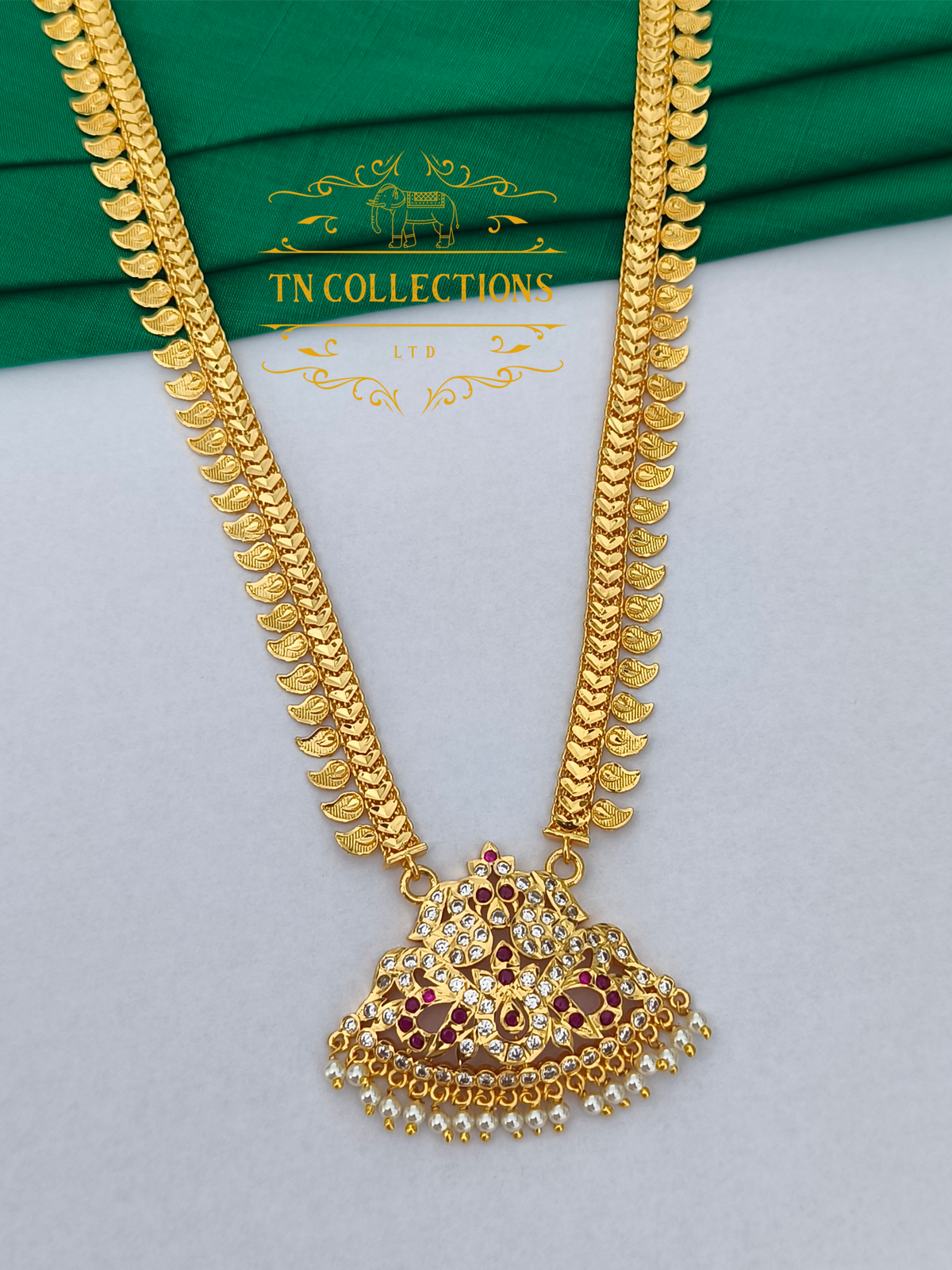 Micro Gold Finish Semi Bridal Set