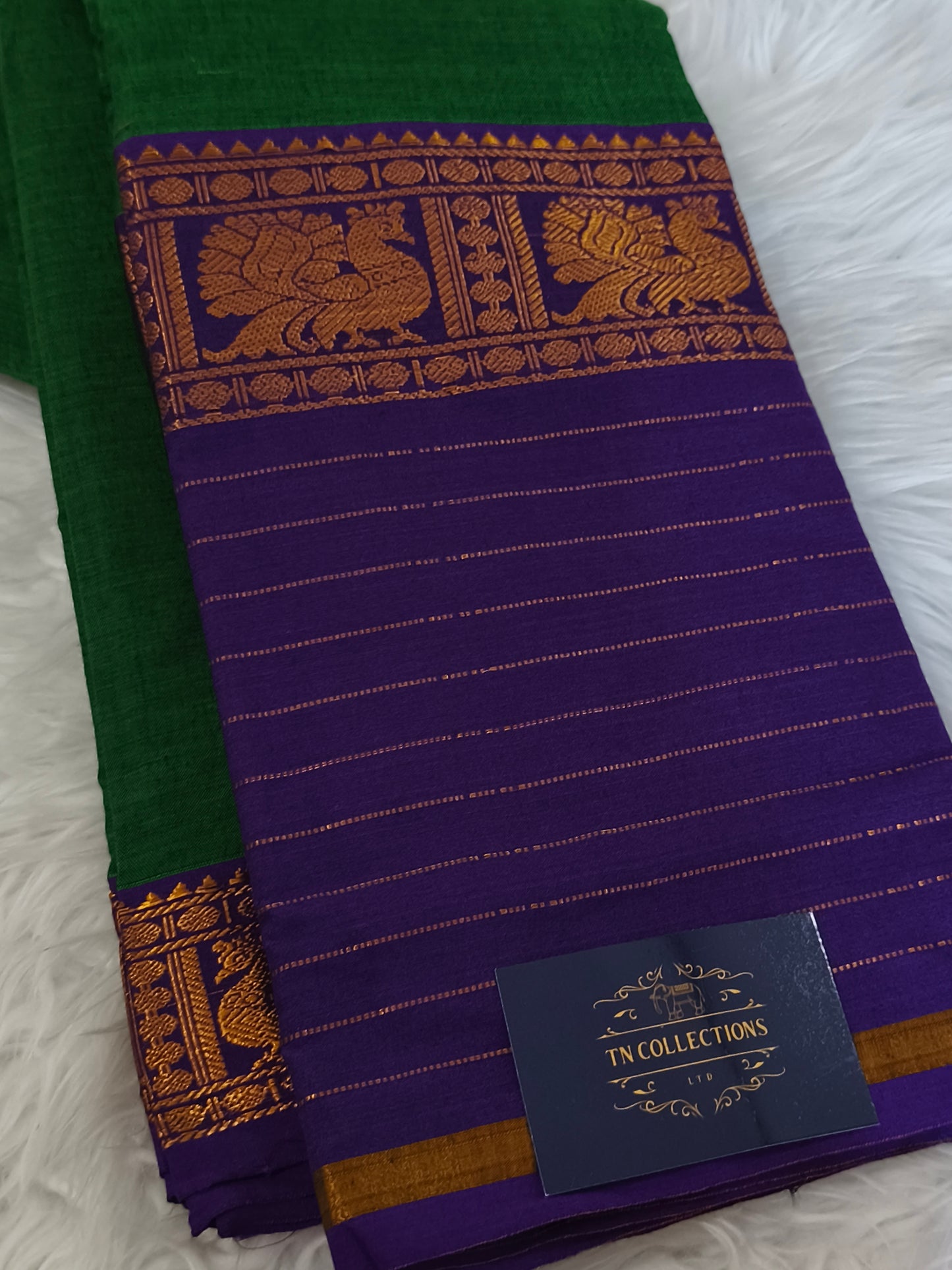 Pure handloom cotton saree