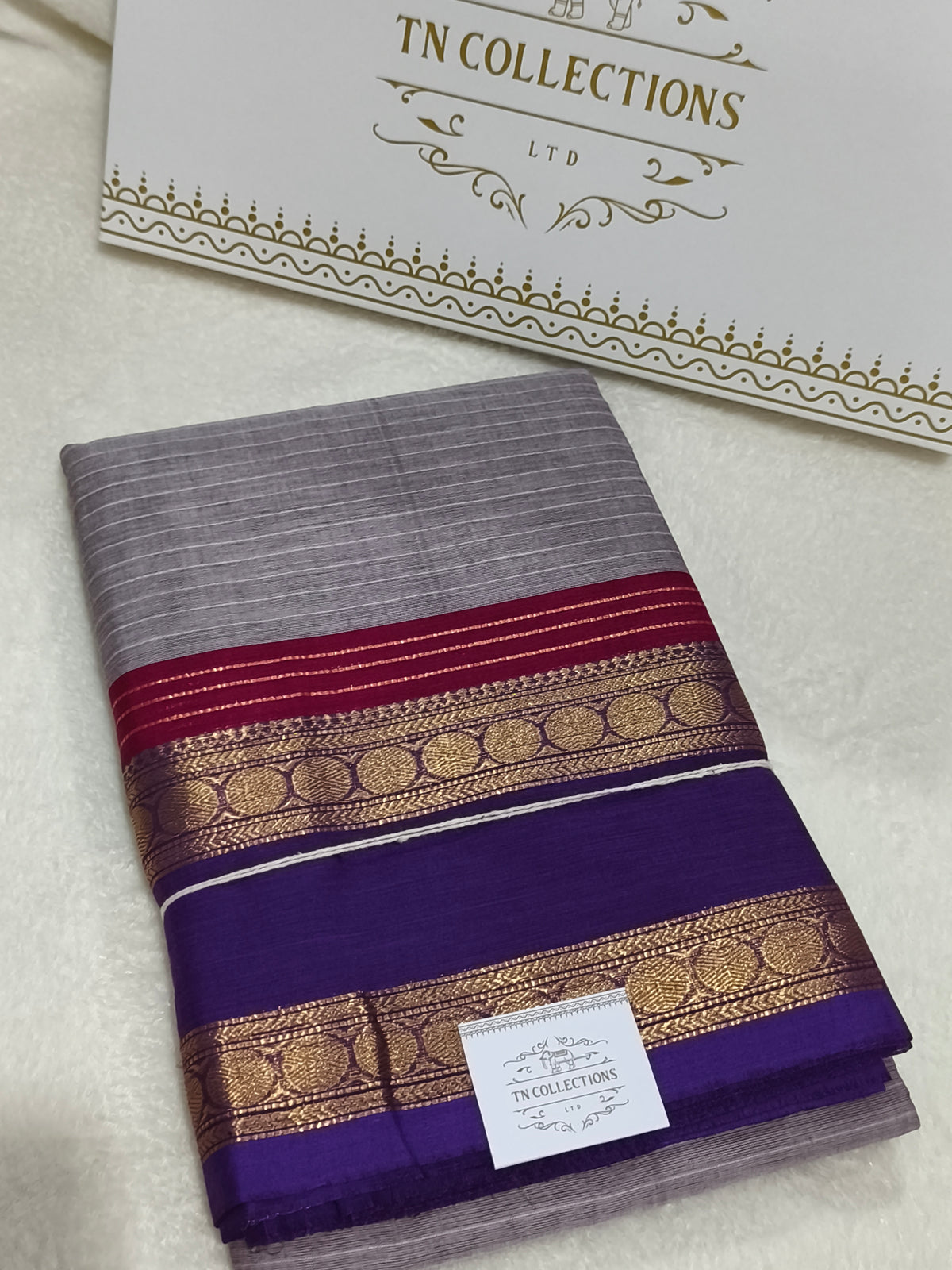 Pure Handloom Kanchi Cotton Saree