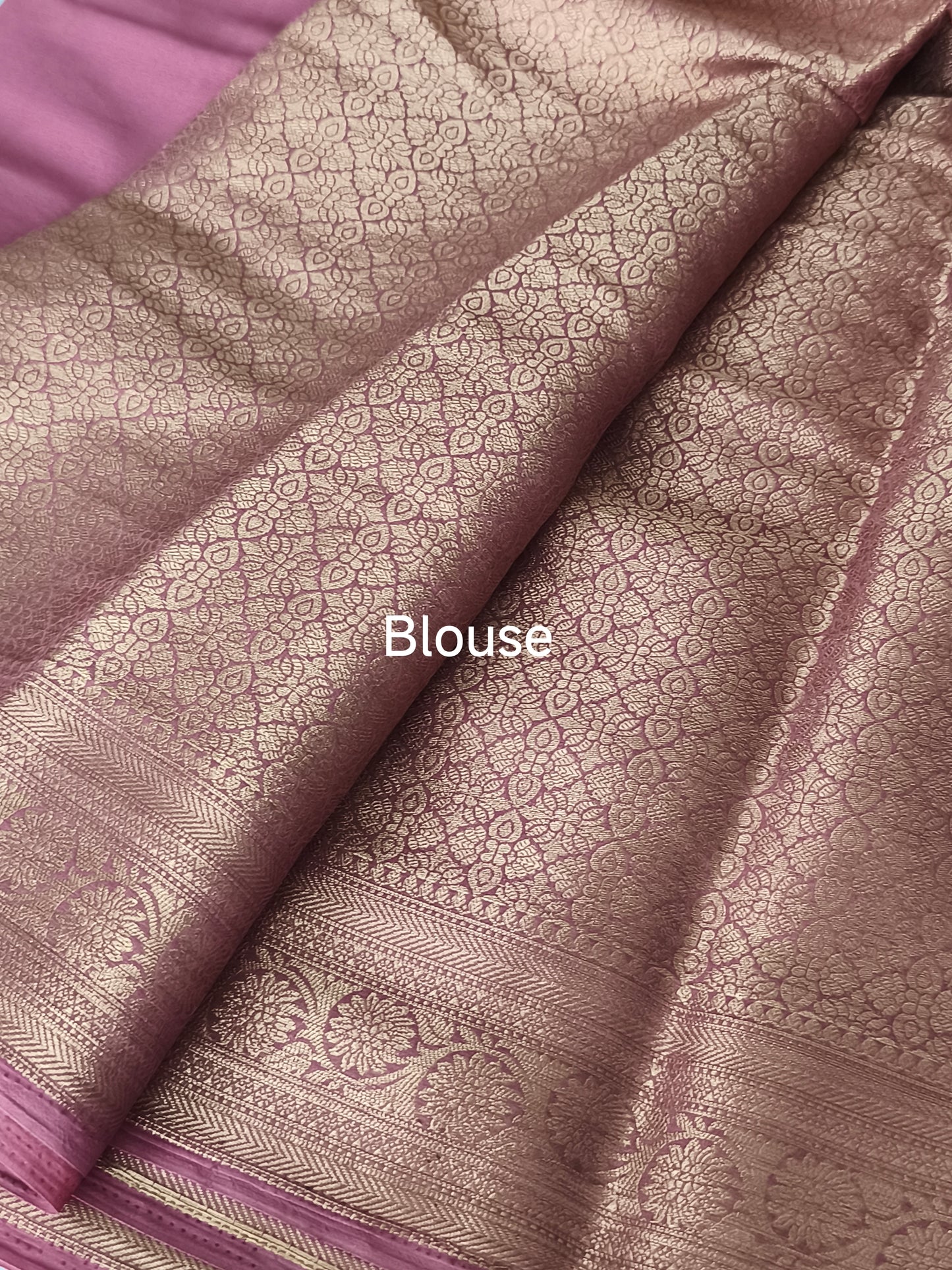 Dusky Pink colour Chiffon Georgette Party Saree