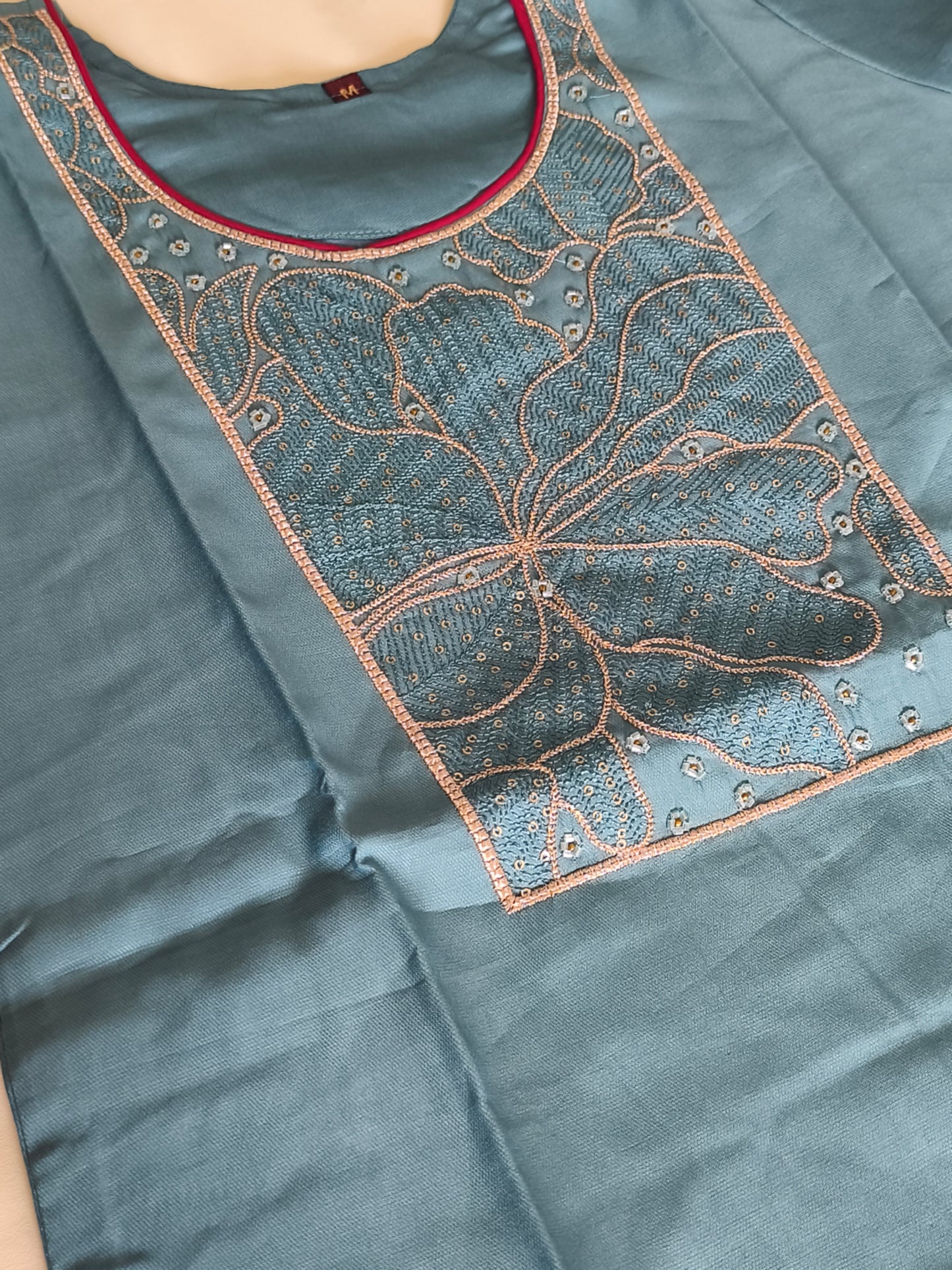 Readymade 3pcs Shalwar with bottom and duppatta