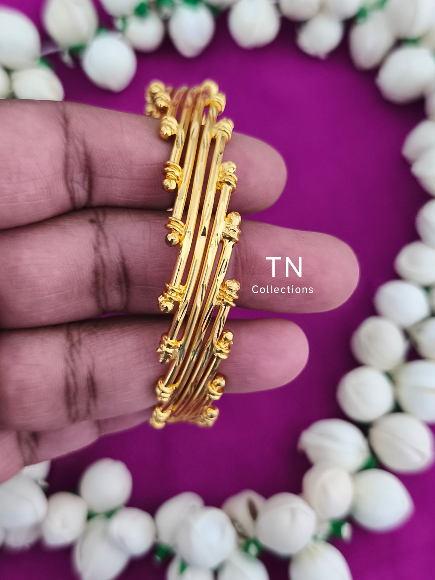 Micro gold plated Bangle