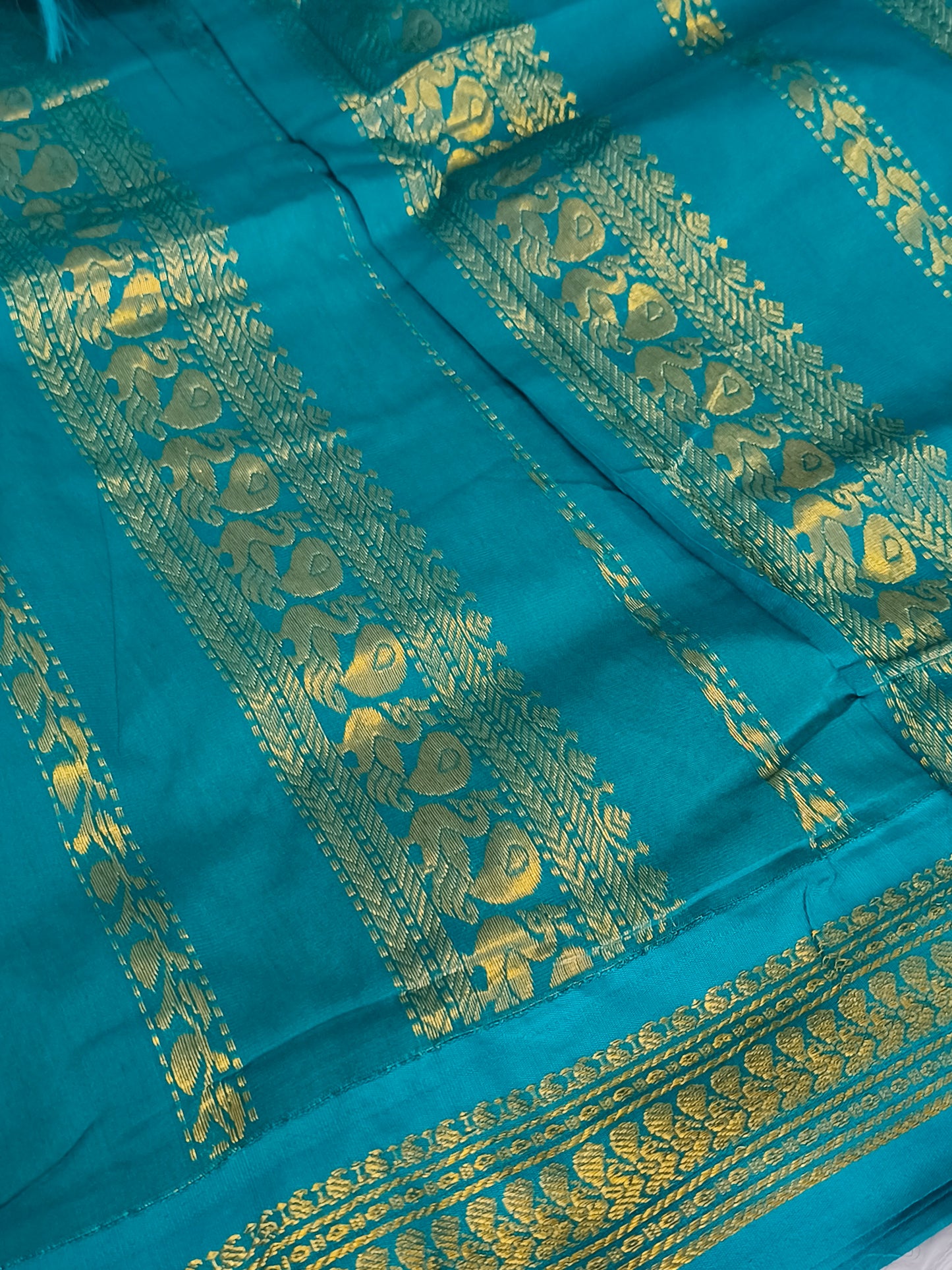 Kalyani Cotton Pattu Saree (Madisar 9 yards)
