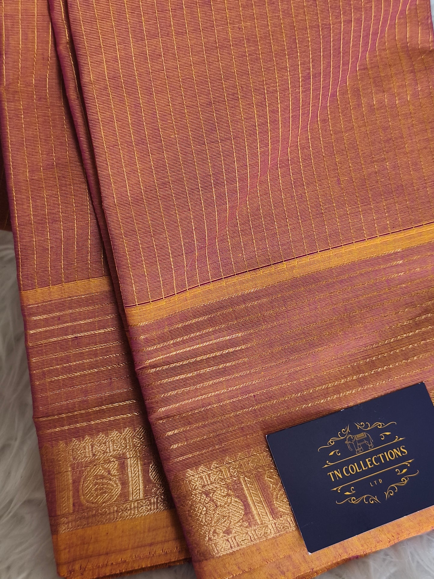 Pure Premium Kanchi cotton saree (120's count)