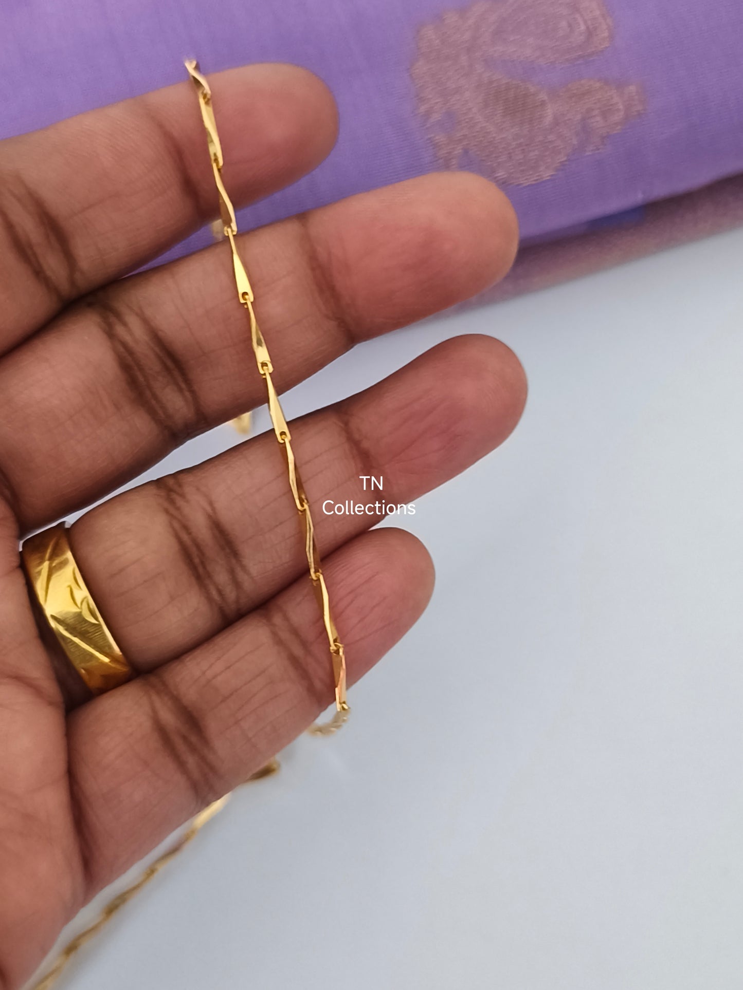 Micro gold plated Ball Chain