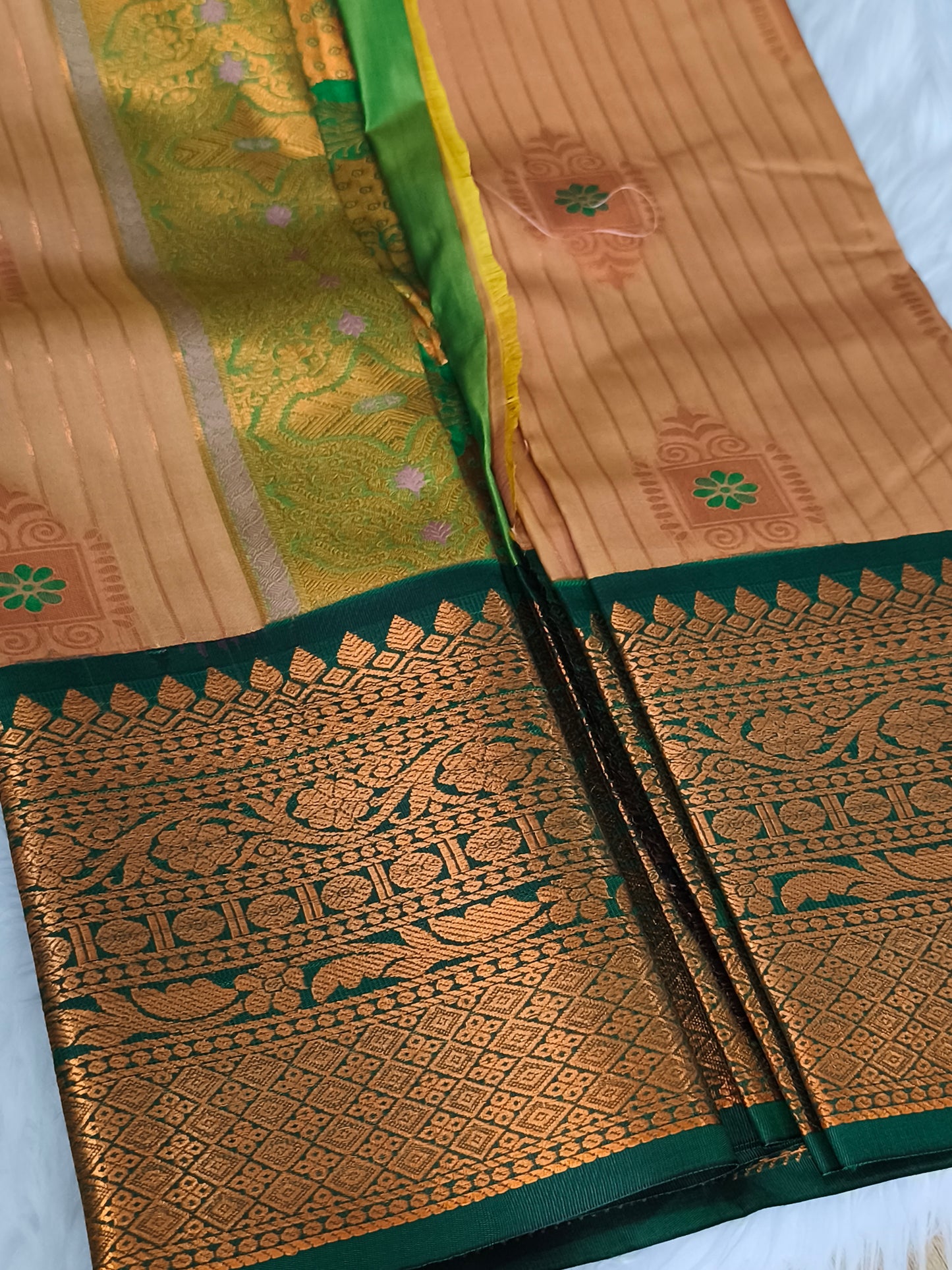 Kanchivaram Vairaoosi Bridal Silk Saree