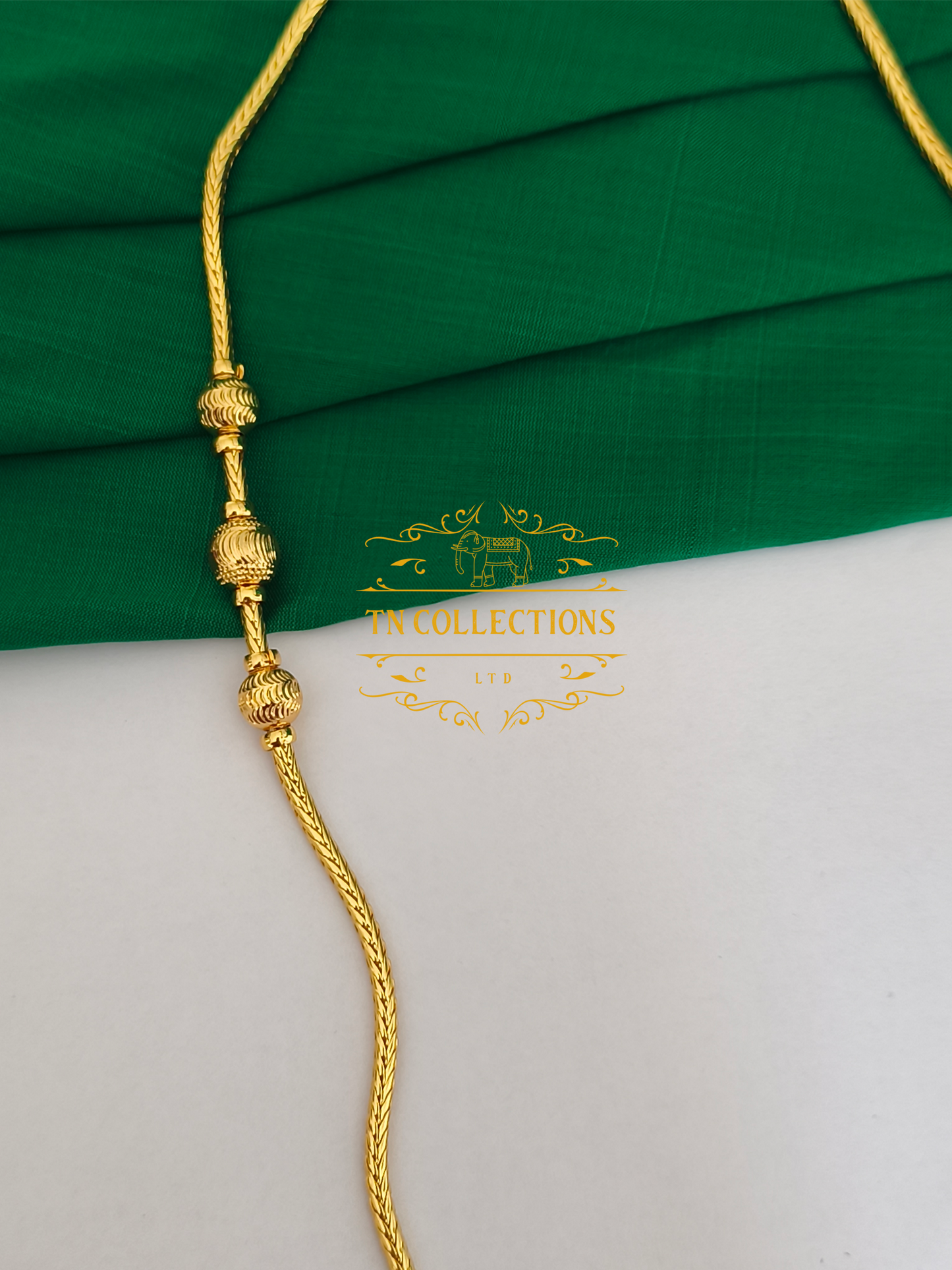 Micro Gold-Plated Traditional Mugappu Kodi