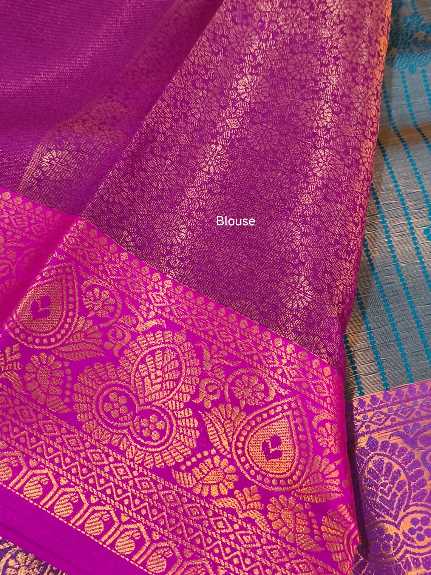 Vairaoosi Soft Silk Saree (Teal Blue)