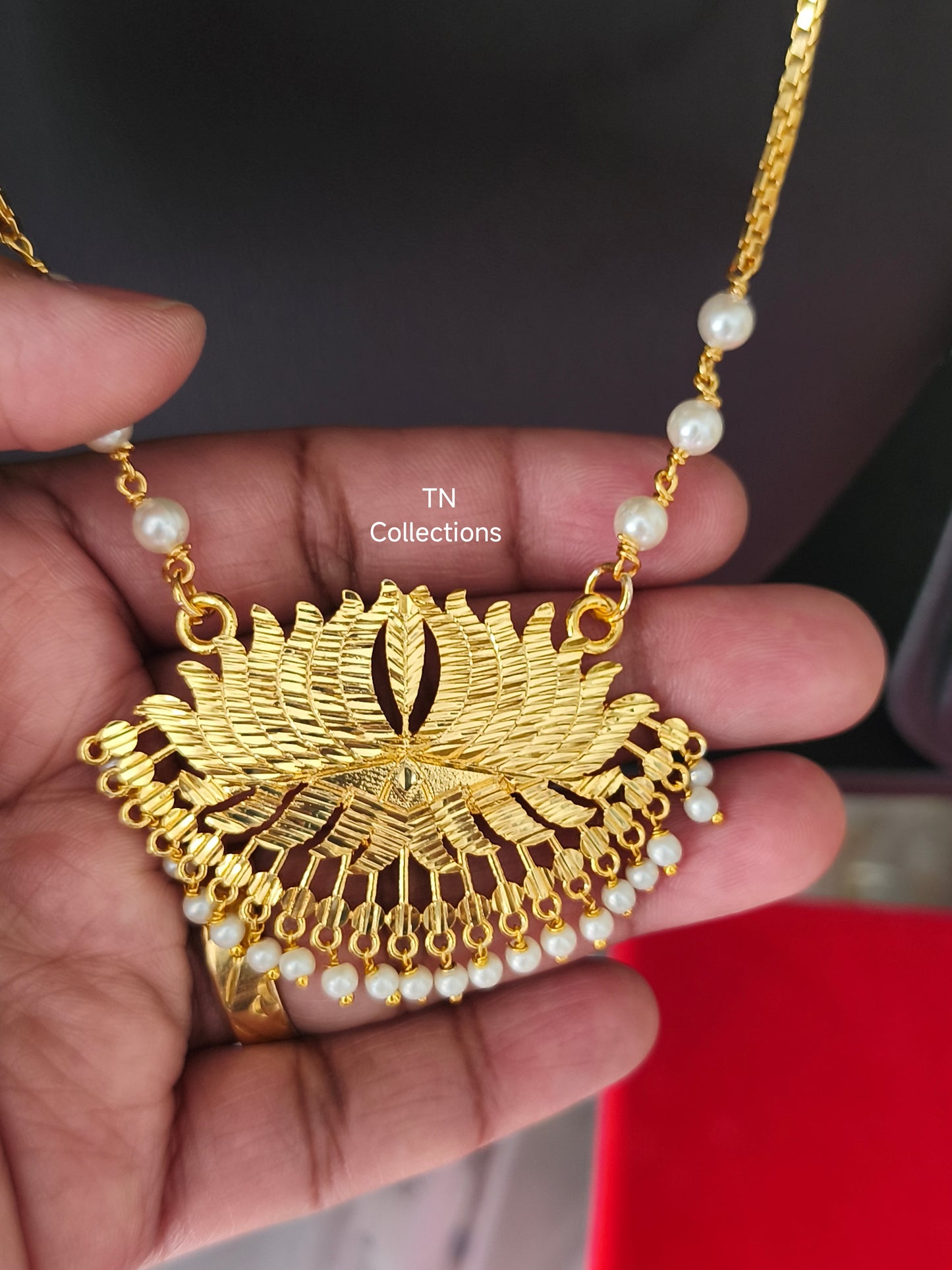 Micro gold plated Traditional Semi Bridal Set