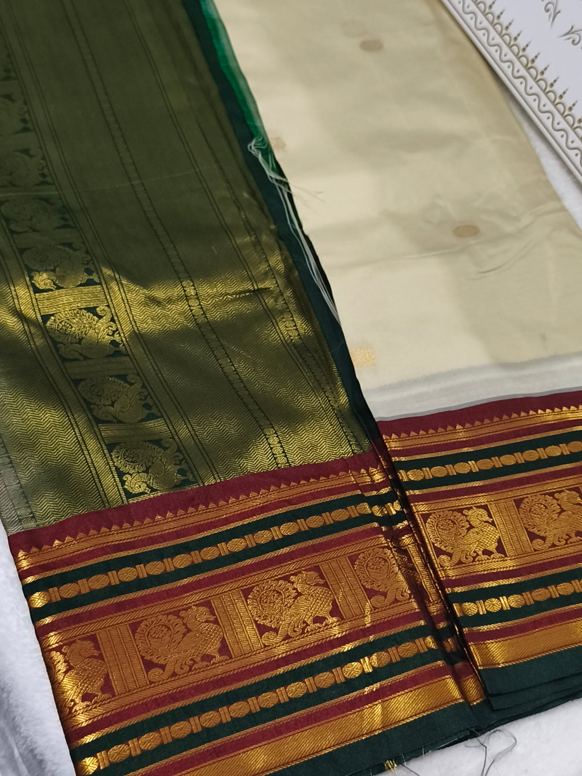 Premium Kanchi Semi Silk Saree