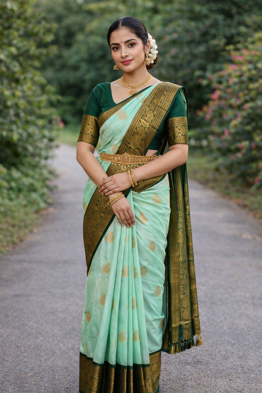 Korvai Premium soft silk saree