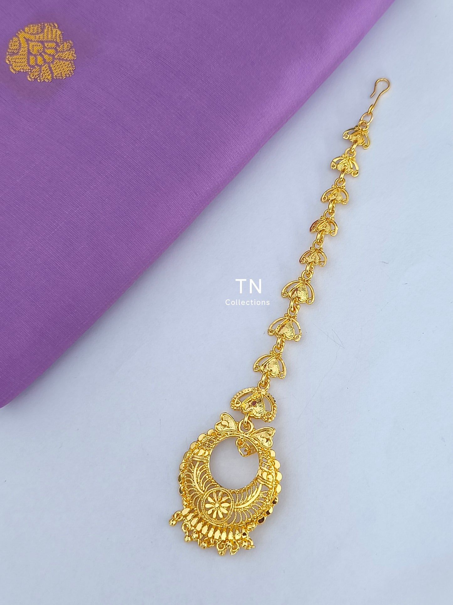 Long Gold Plated Tikka