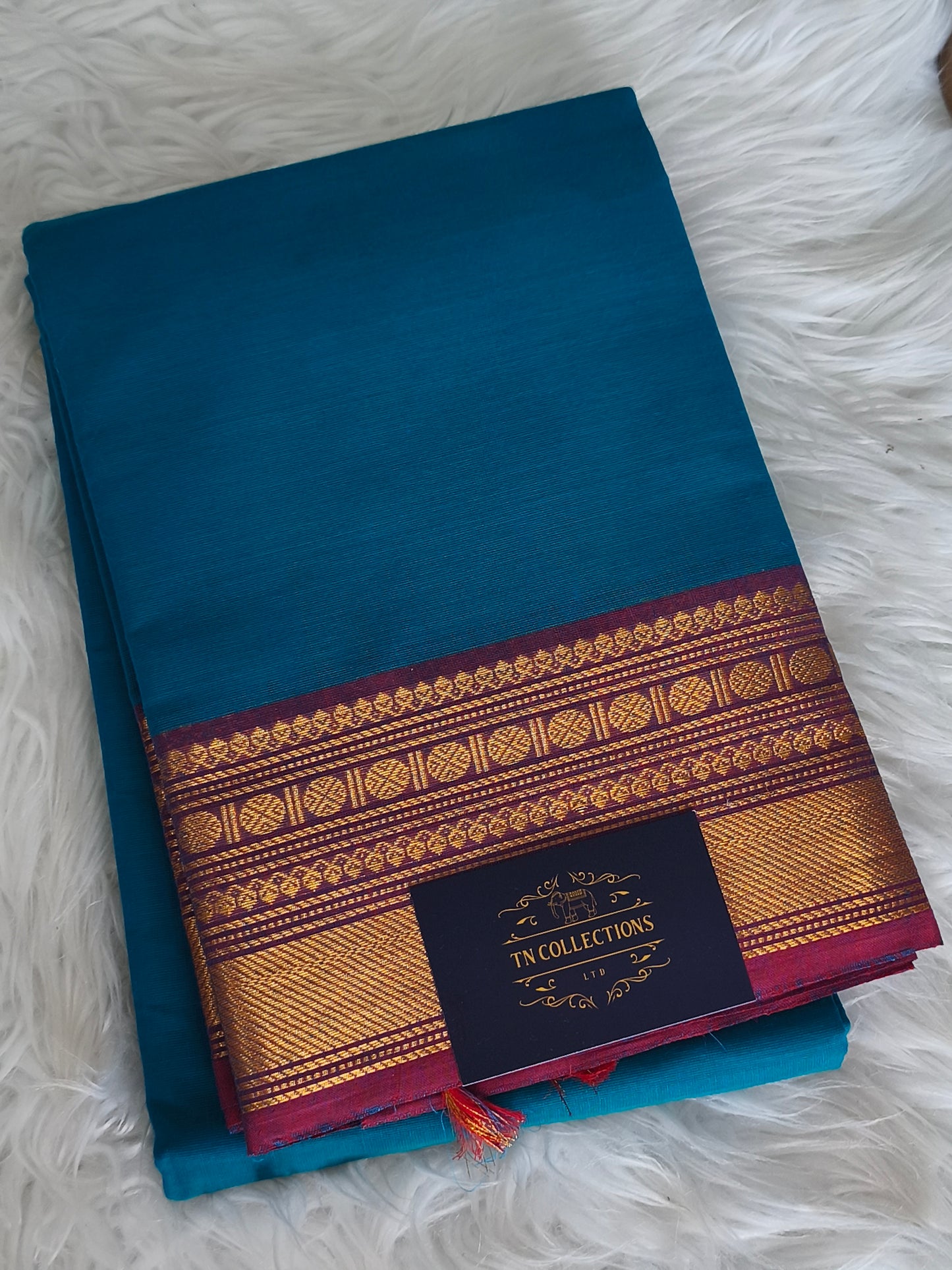 Pure handloom kanchi cotton saree
