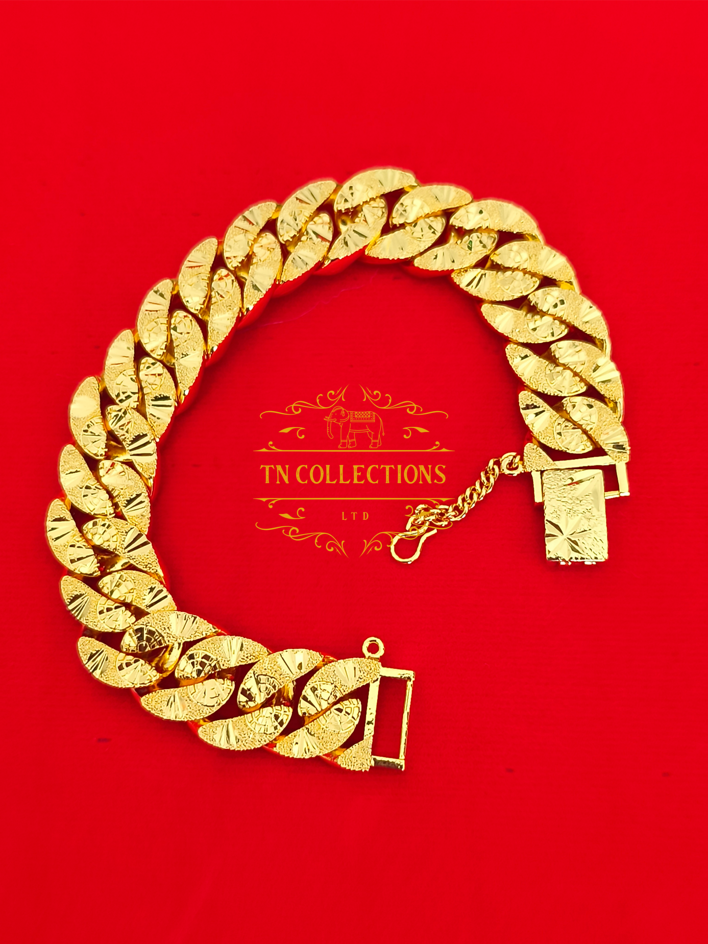 Highly Gold Plated Men's Bracelet