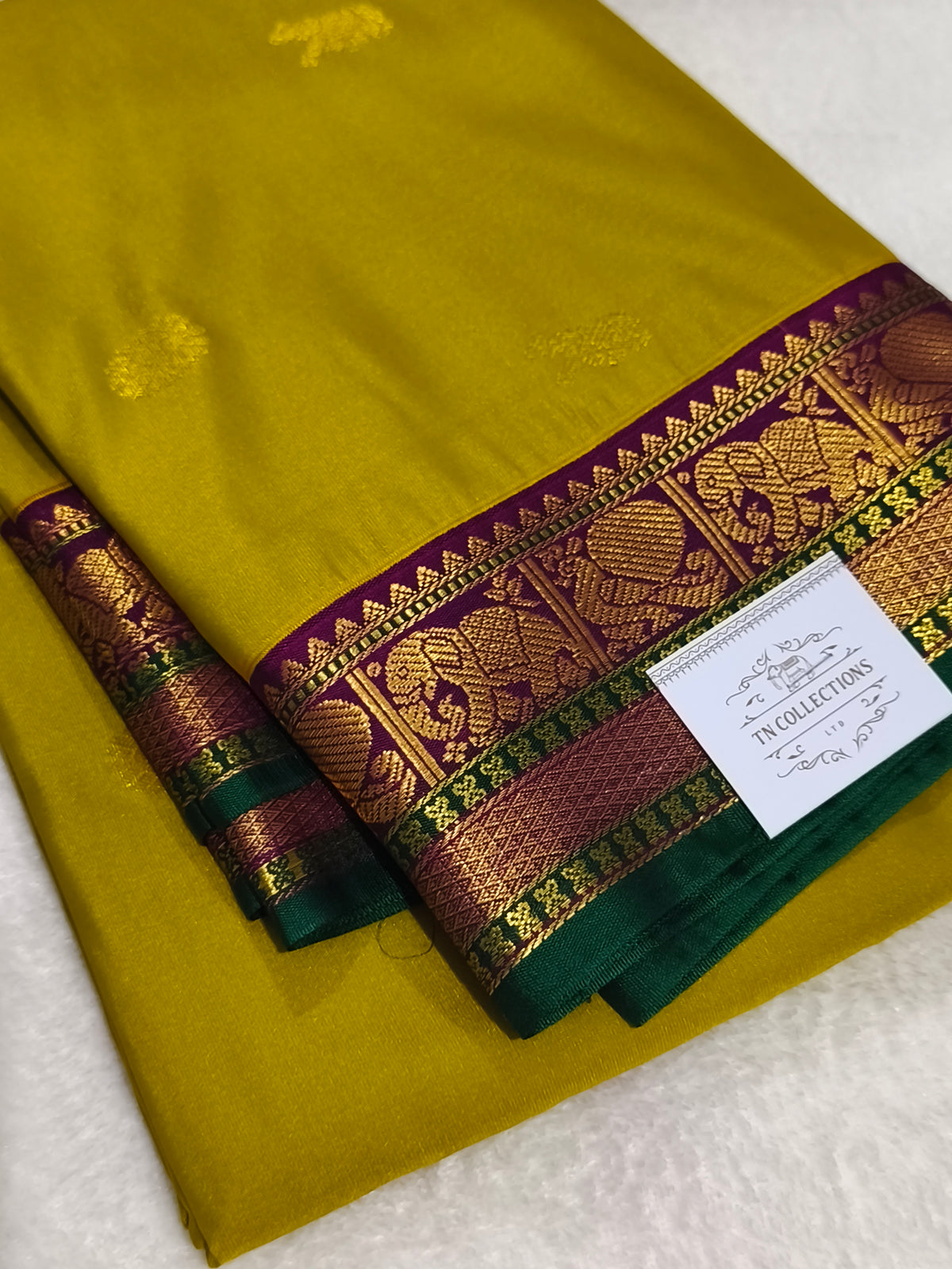 Premium Semi kanchipuram Silk Saree