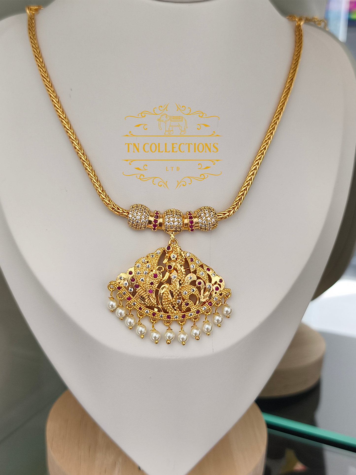 Micro Gold-Plated Traditional Attiyal