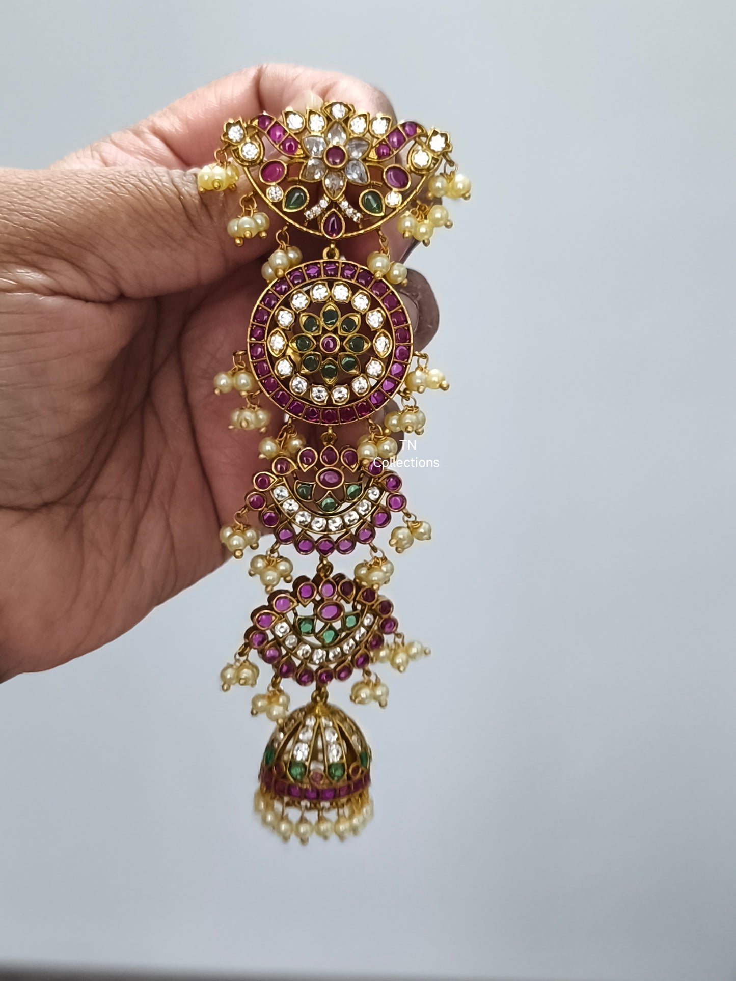Antique Polish Real kemp Hair accessories (Rakodi)