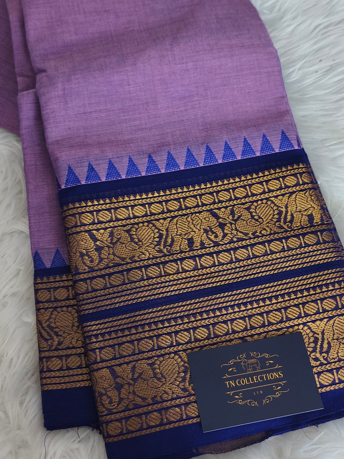 Pure Handloom Kanchi Cotton Saree