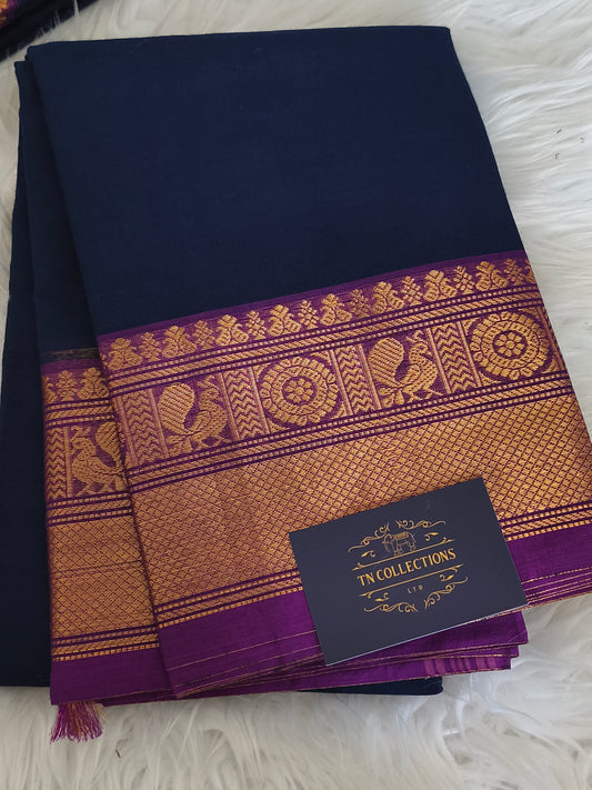 Pure Handloom Kanchi Cotton Saree