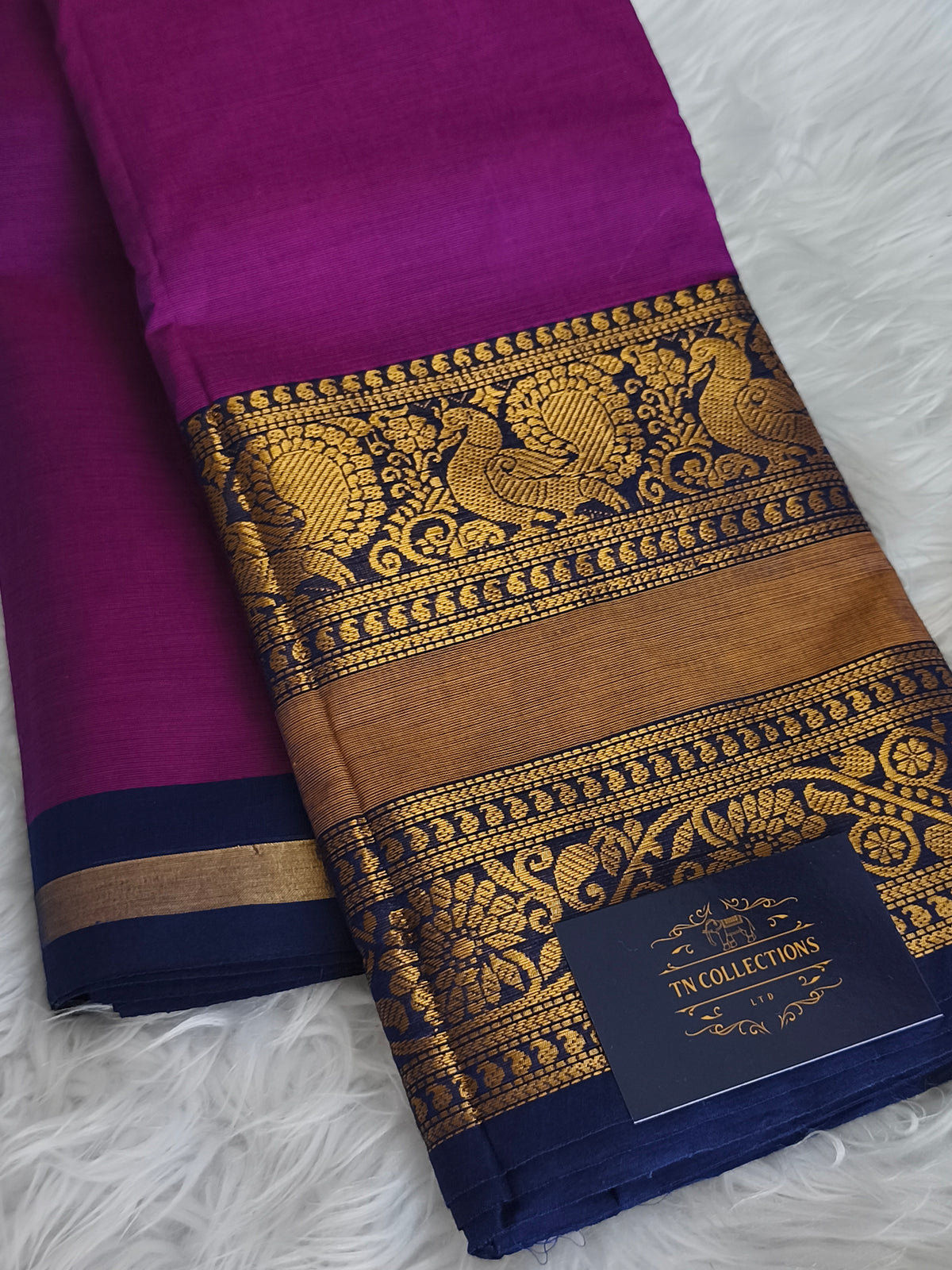 Pure Kanchi Cotton Saree WITHOUT running blouse