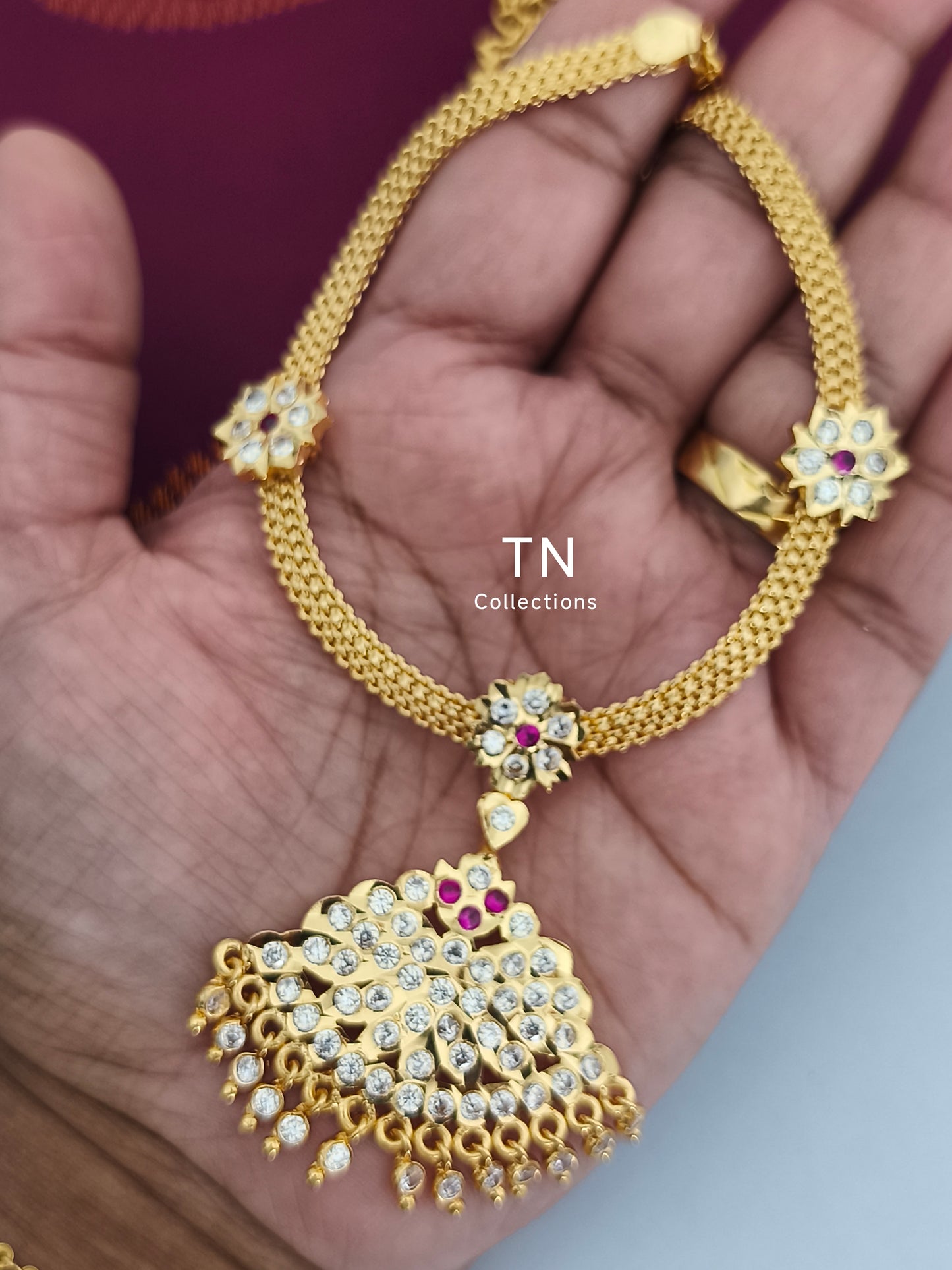 Traditional Impon Micro gold plated Attiyal