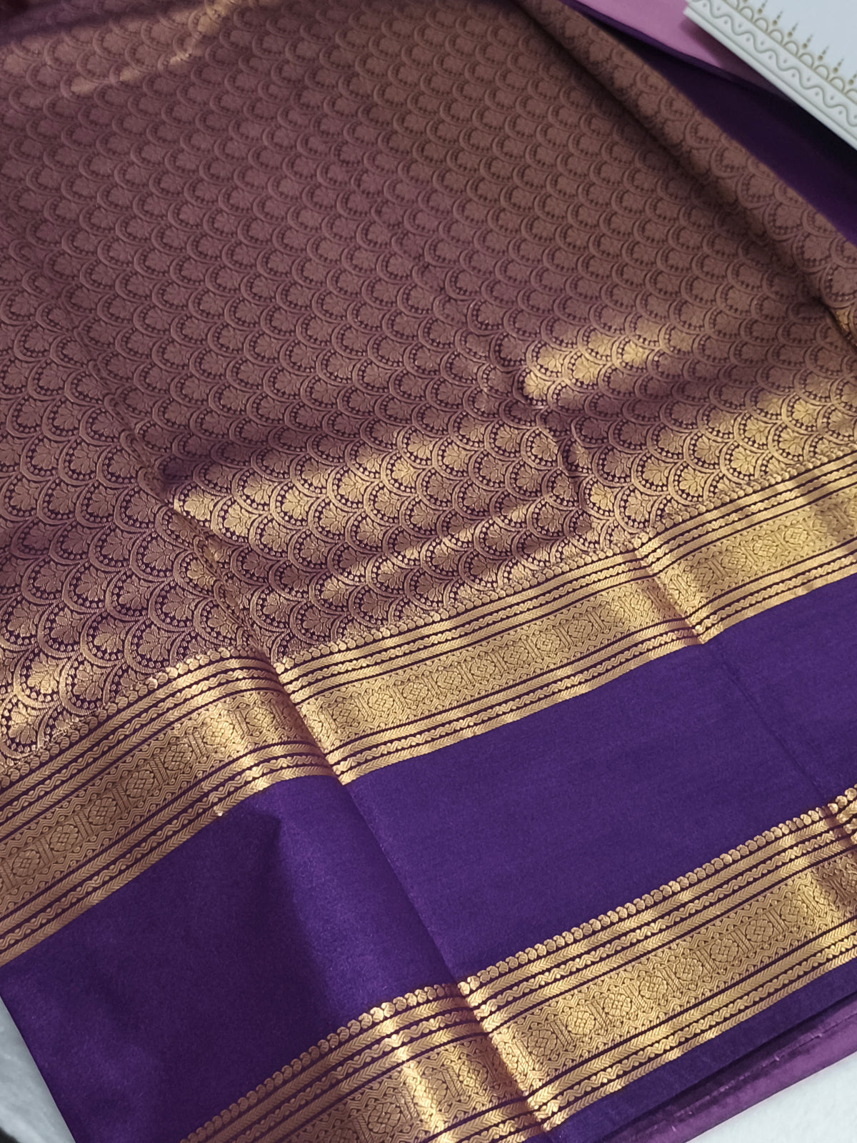 Trendy Semi Soft Silk Saree with contrast blouse and rich pallu