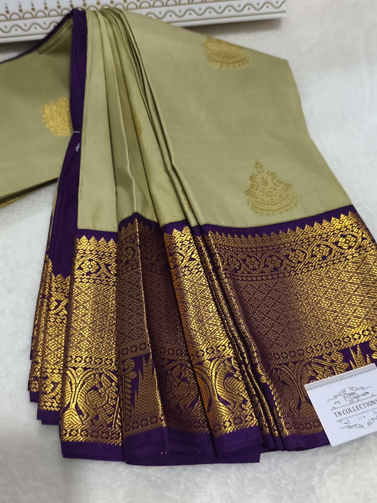 Premium kanchi semi silk saree