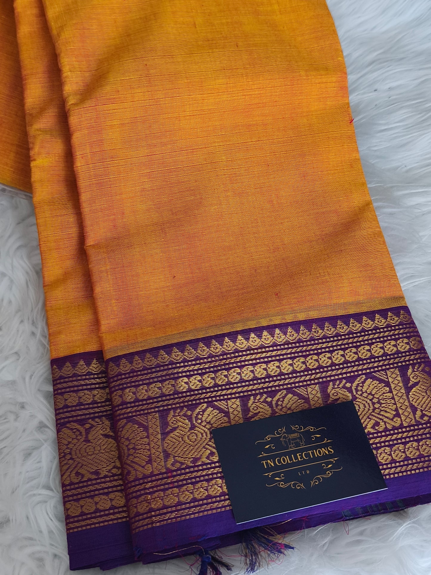Pure Handloom Kanchi Cotton Saree