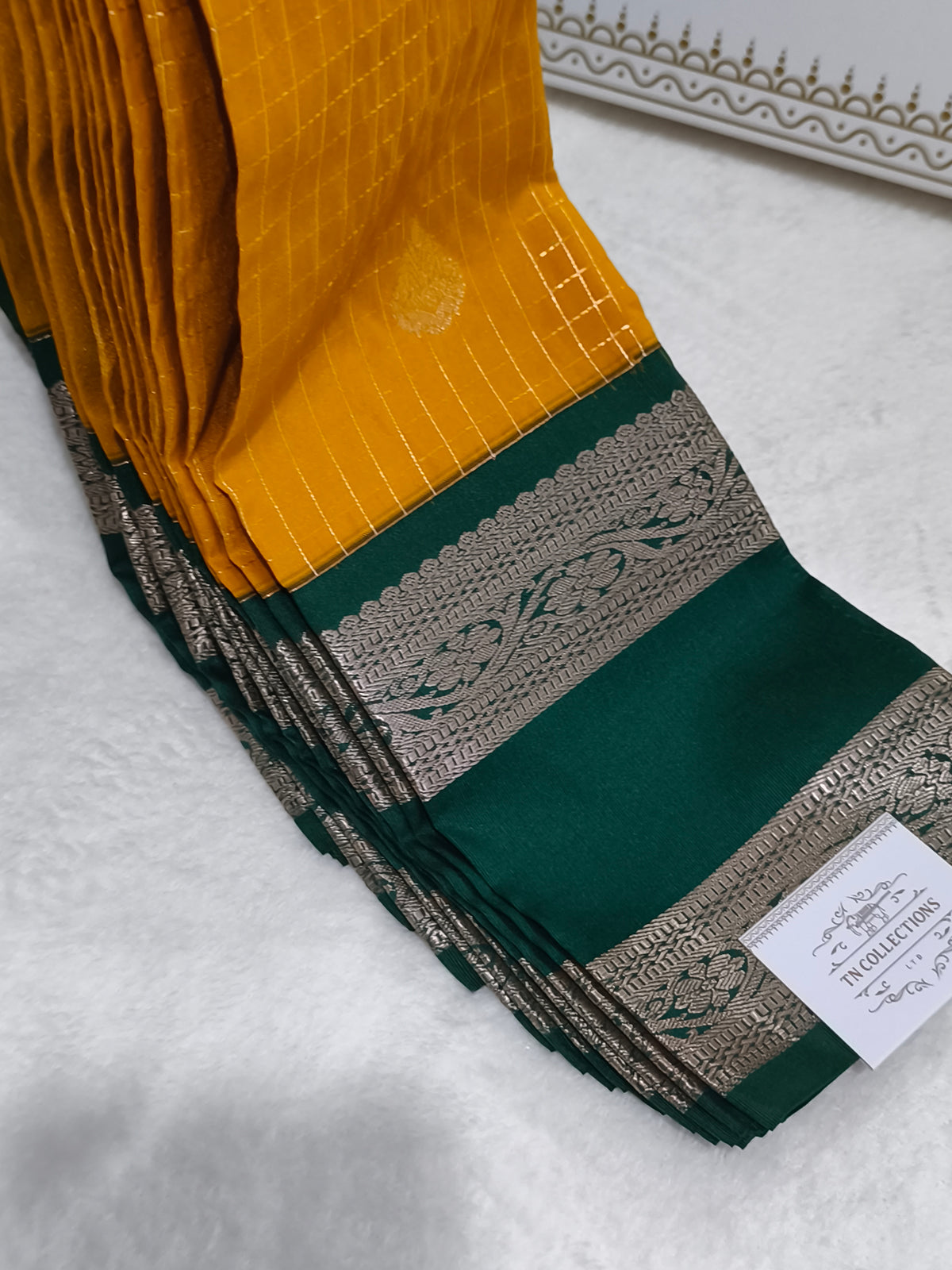 Premium kanchi semi silk saree