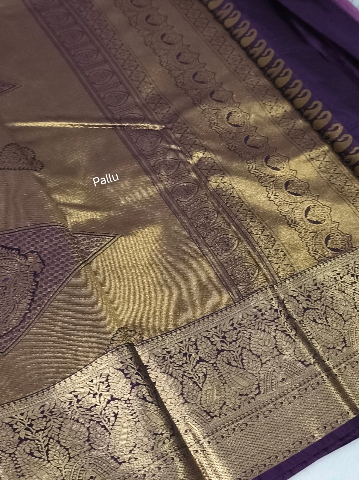 Premium Semi Kanchipuram Silk Saree