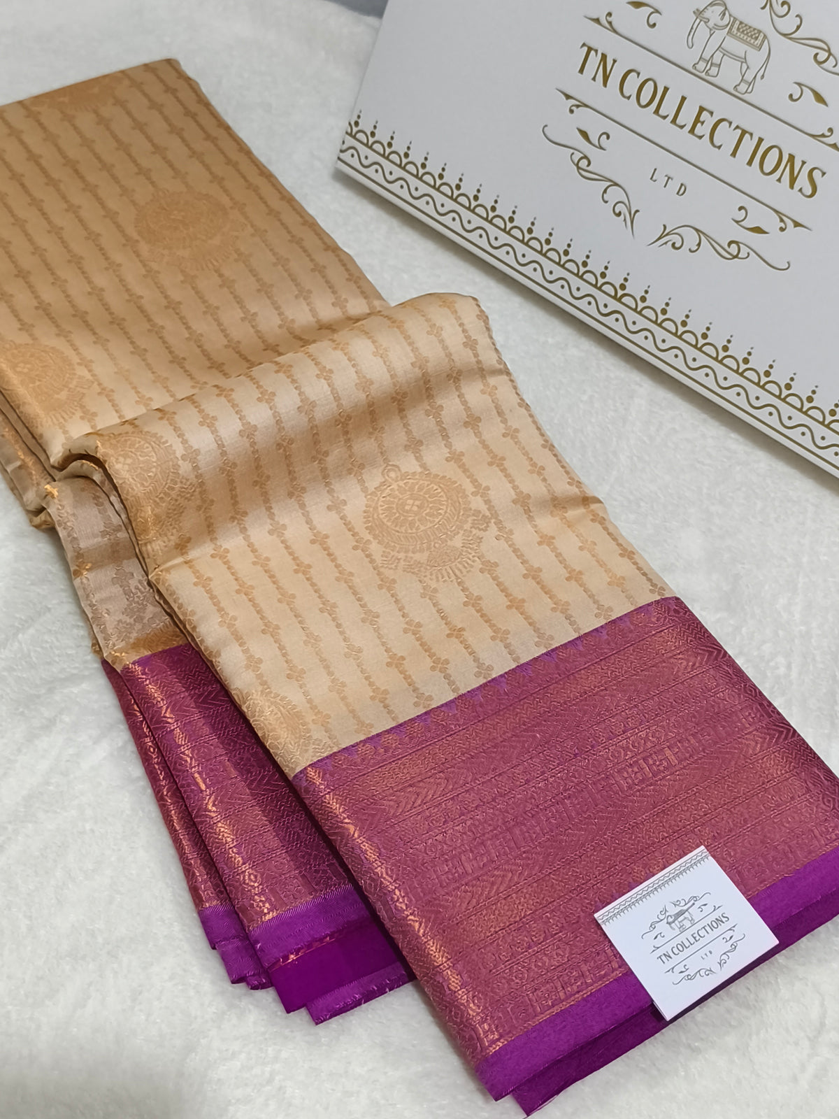 Kanchipuram Vairaoosi Soft Silk Saree