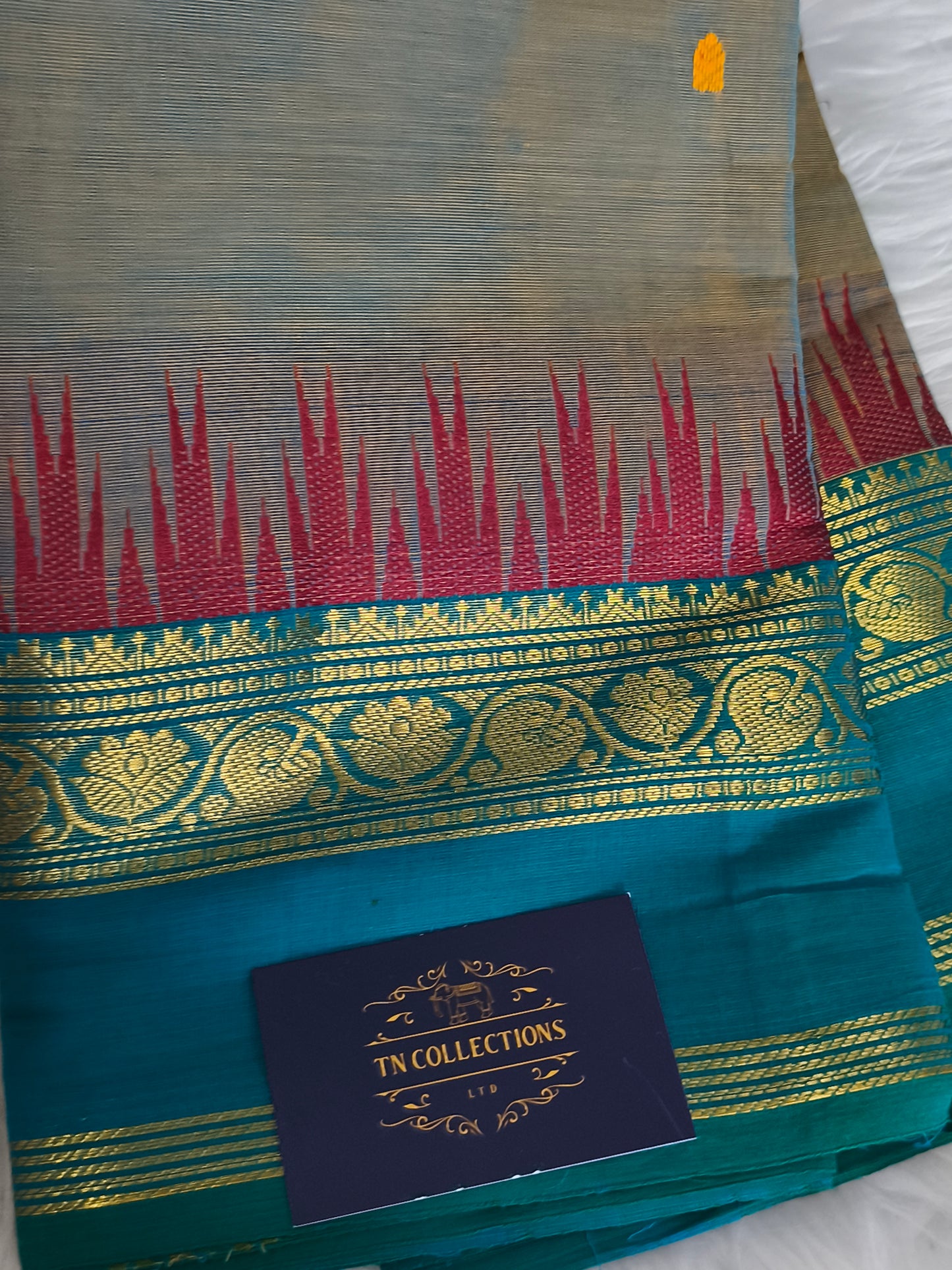 80's Pure Handloom Kanchi Cotton Saree
