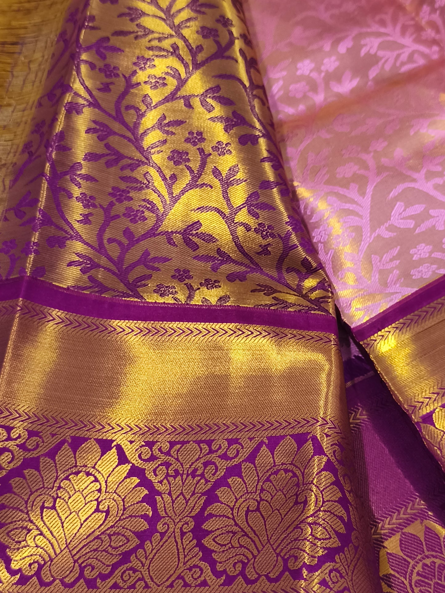 Kanchivaram Tissue Silk Saree