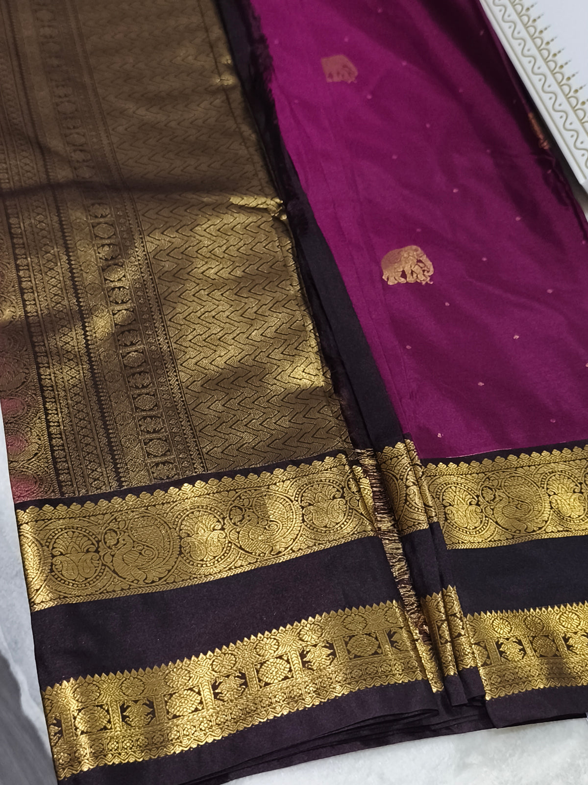 Premium kanchi Semi Soft Silk Saree