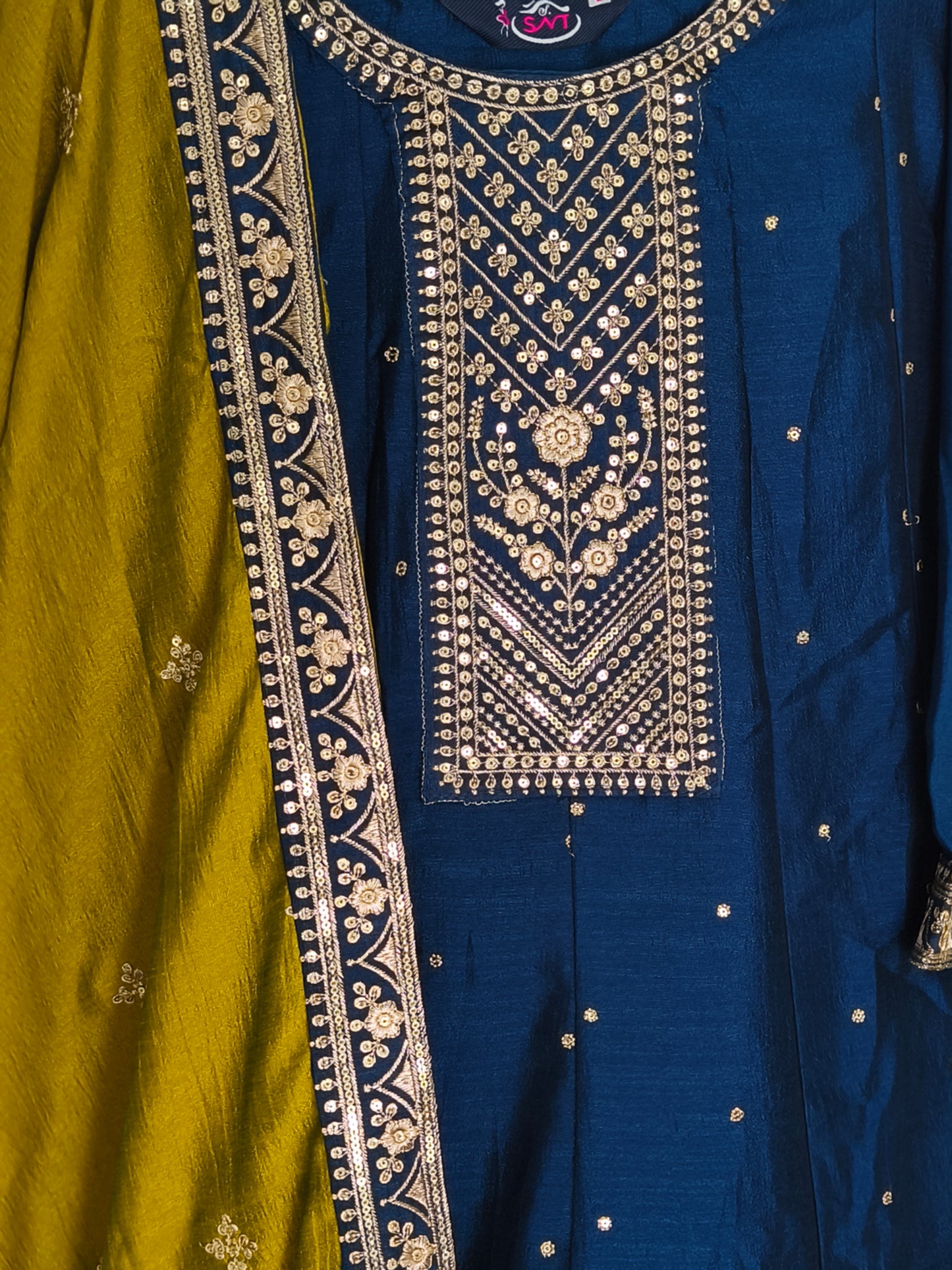 Grand 3pcs Party wear Anarkali Dress