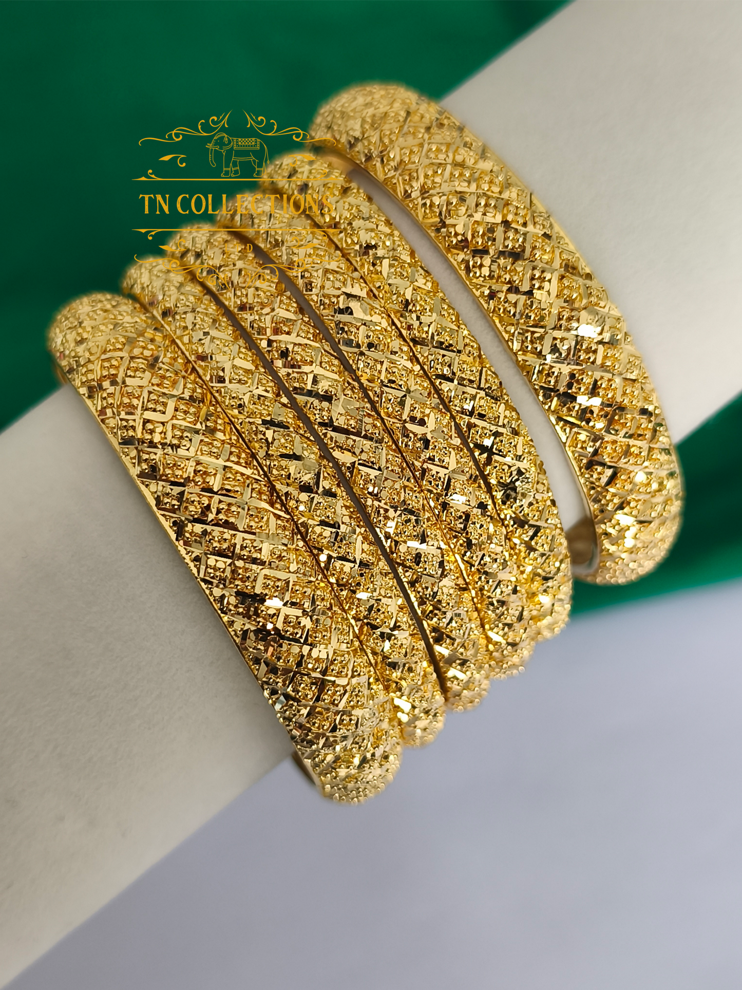 One gram gold plated Bangles Set