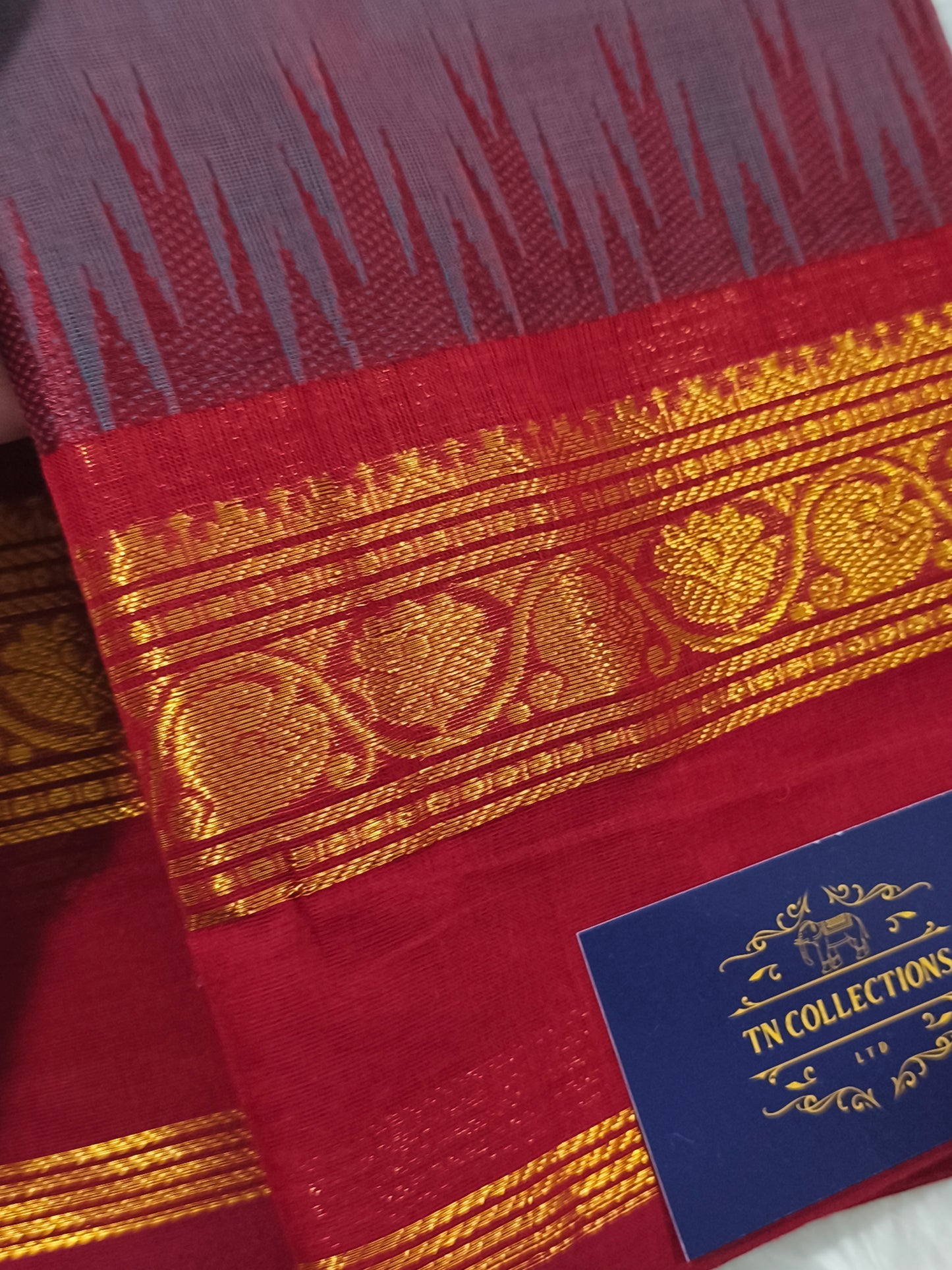 Traditional Pure Kanchi Cotton Saree