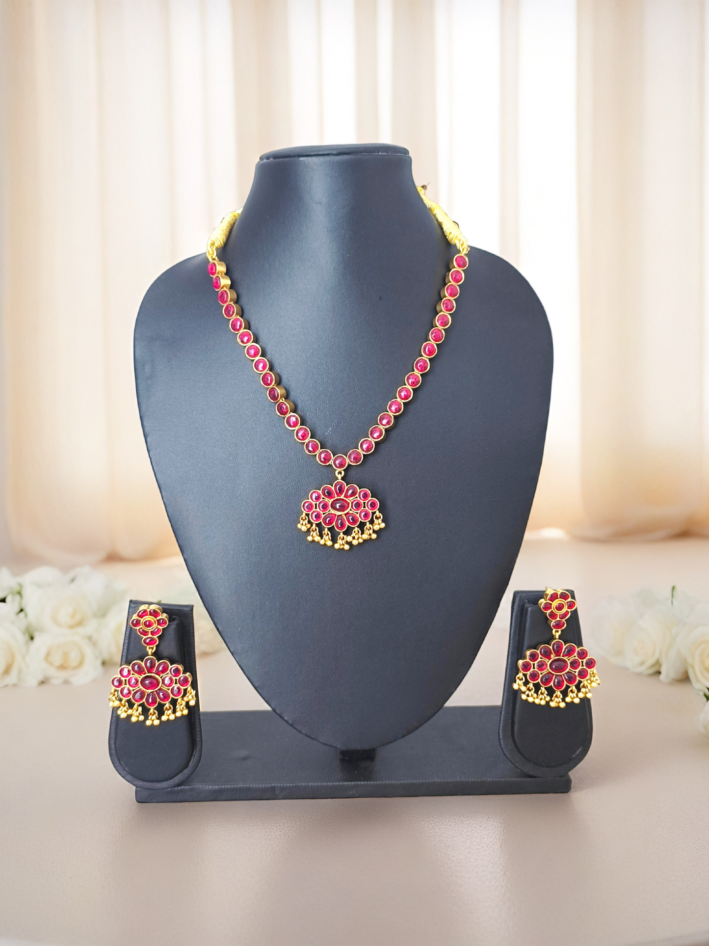 Real Kemp 2 in 1 necklace set